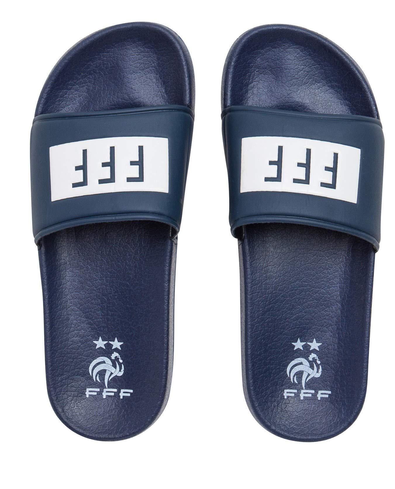 Claquettes FFF Equipe de France Football Officielle Homme