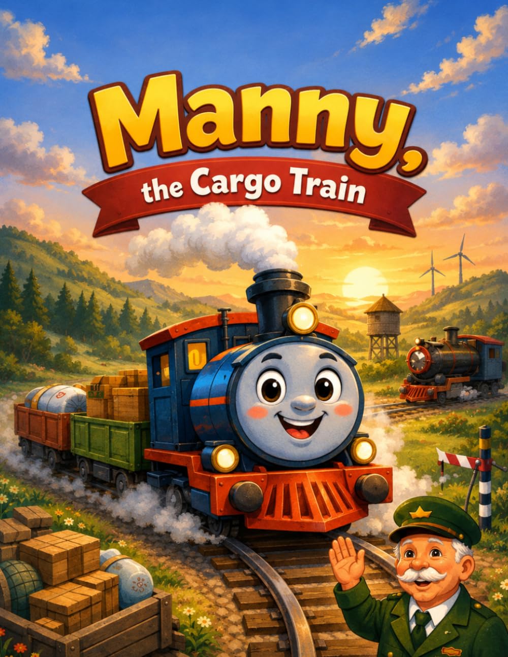 Manny the Cargo Train (Samkey's “Little Heroes on Wheels" series)