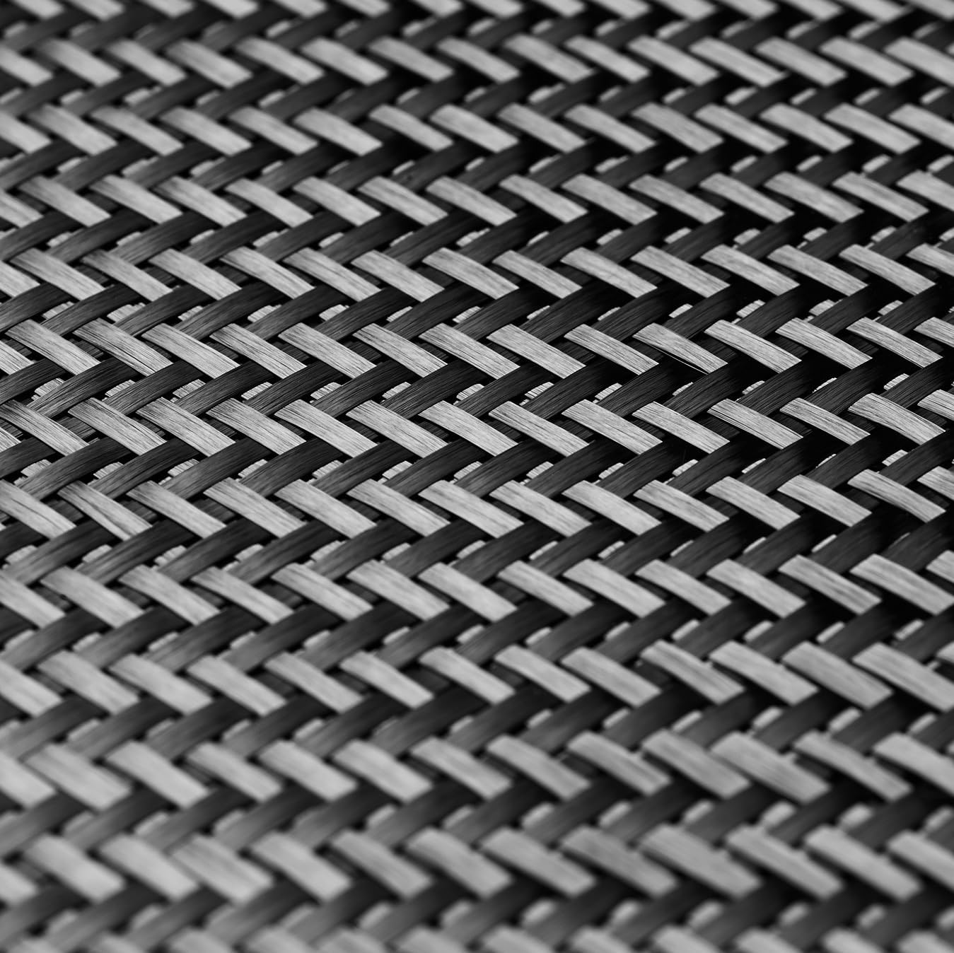 Carbon Fiber Cloth - 3K, 4.8 oz x 50” - 2x2 Twill Weave Fabric - 10 Yard Roll