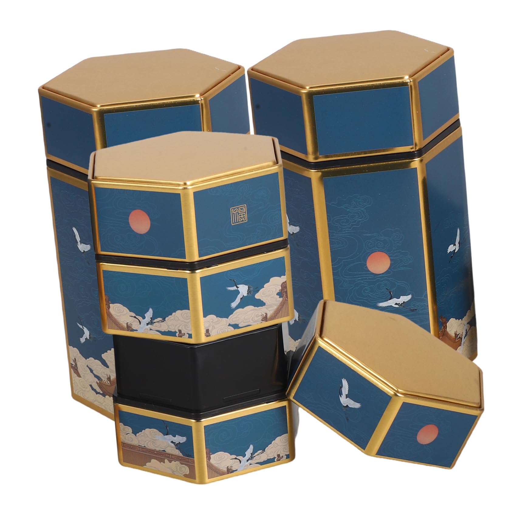 Boîte métallique vintage de voyage : le coffret cadeau étui à cigarettes