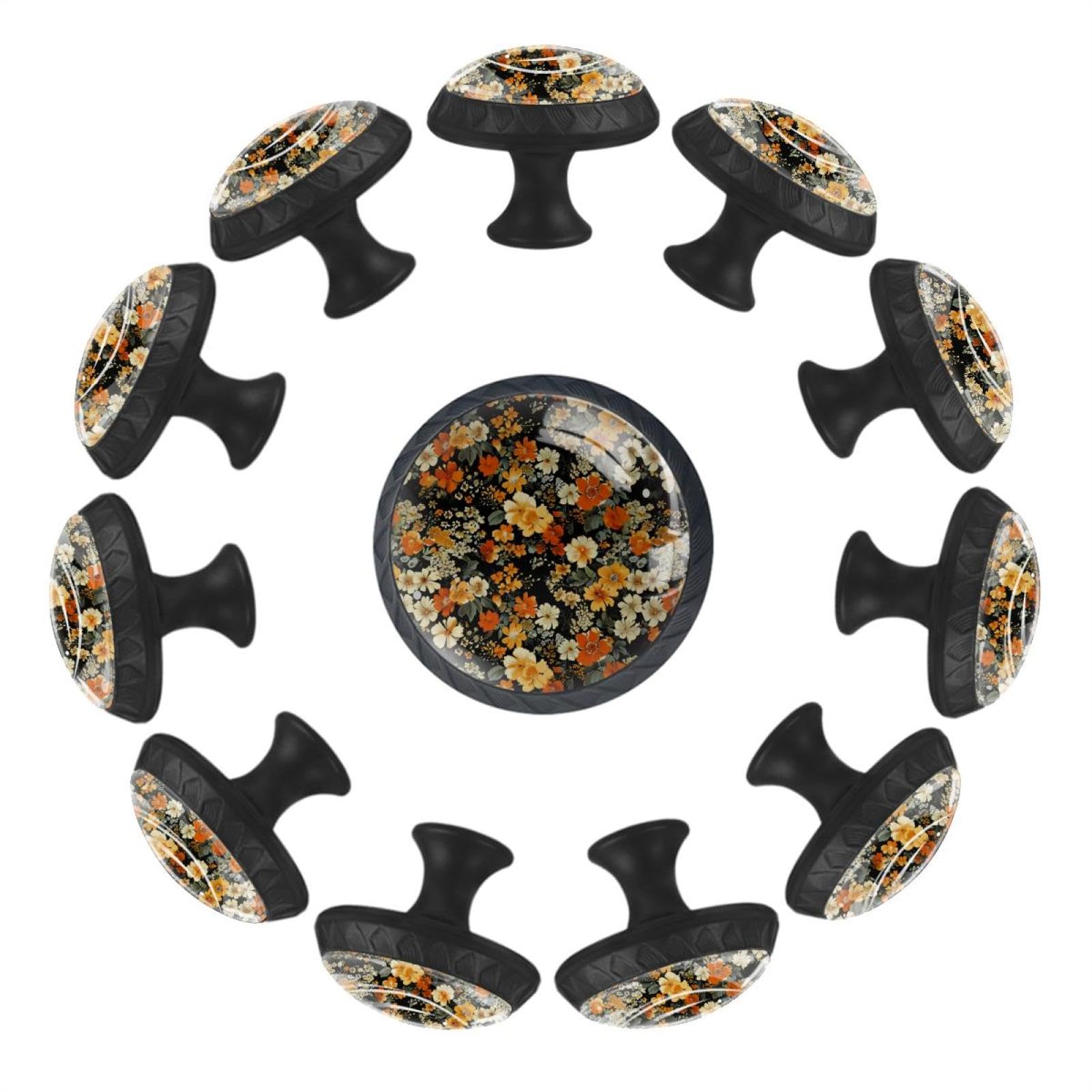 Boutons ronds vintage en cristal pour relooker vos meubles de cuisine