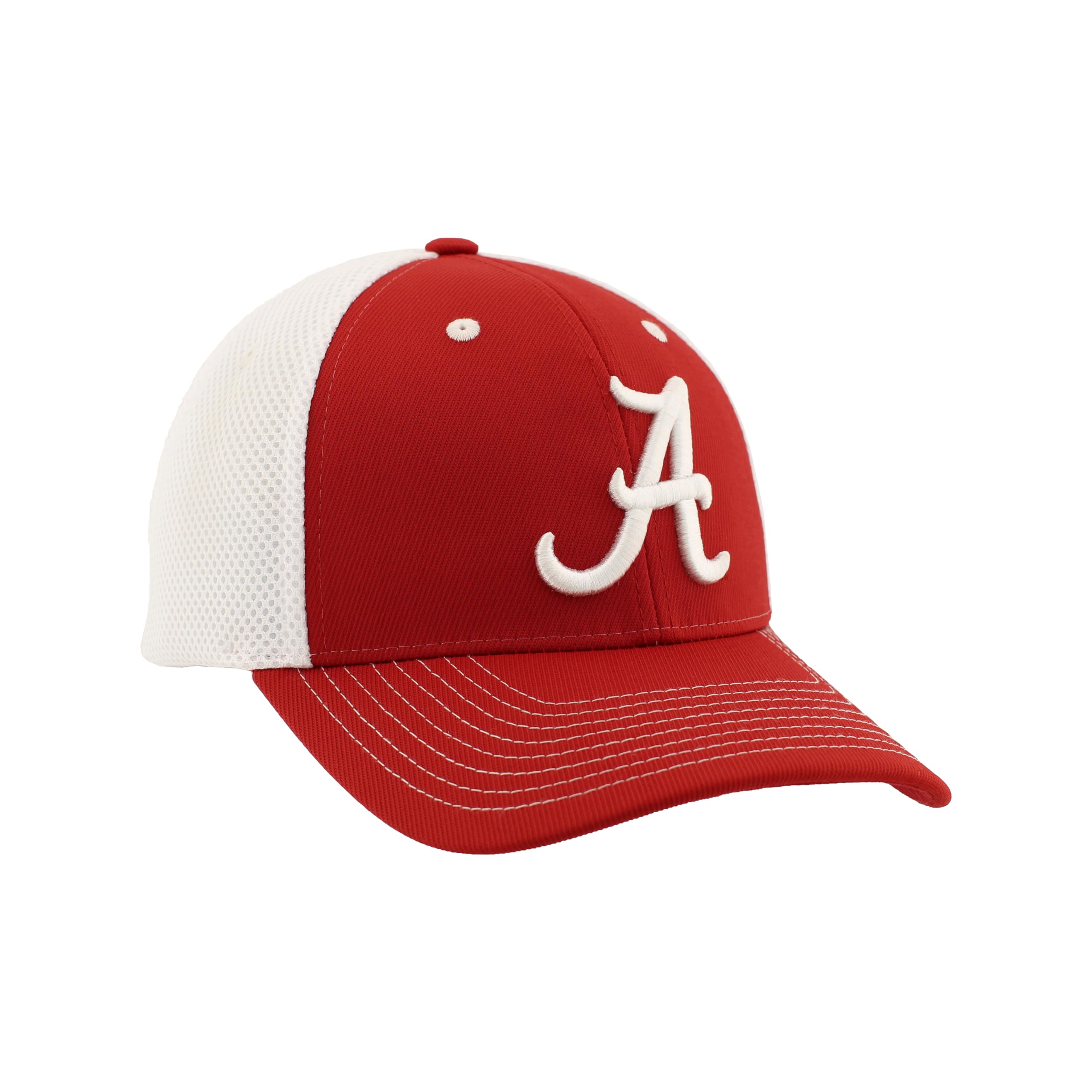 Zephyr NCAA Officially Licensed Trucker Hat - North Carolina Tar Heels, Stone Color, Adjustable Snapback
