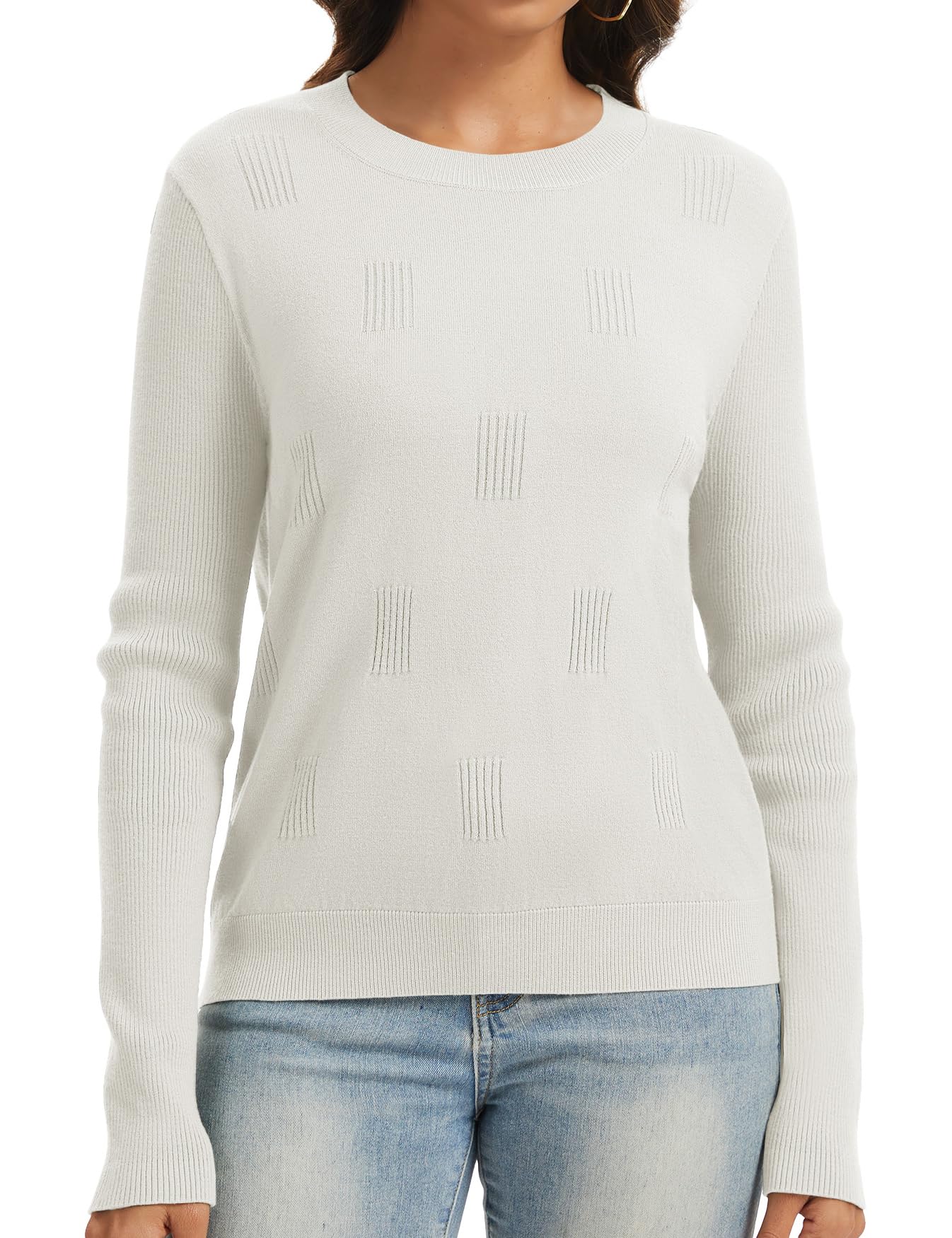 Actcat Pullover Damen Winter Langarm Strickpullover Warm Casual als Elegantes Oberteil für Herbst und Winter