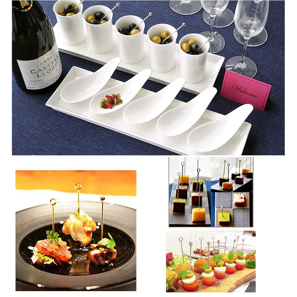 Brochettes Métal Alimentaire Pics à Cocktail Ruicaifu 15 Pièces - Acier Inoxydable 304 - 4 Styles Animaux - Pour Boissons Et Fruits Ombrellini Cocktail Brochettes Métal Alimentaire Pics à Cocktail Ruicaifu 15 Pièces - Acier Inoxydable 304 - 4 Styles Animaux - Pour Boissons Et Fruits Ombrellini Cocktail