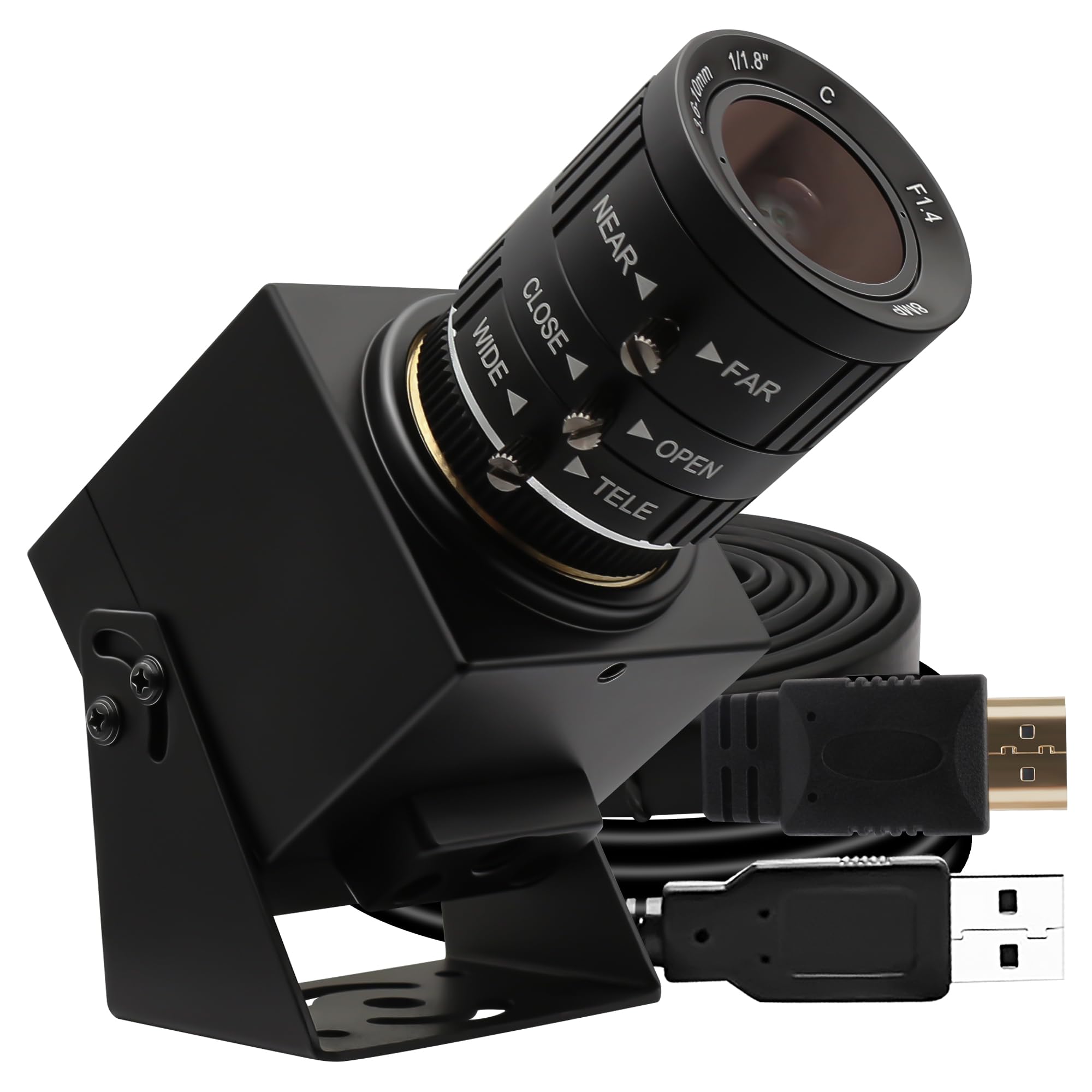 webcam 4k usb hdmi mermaid manual zoom 30fps