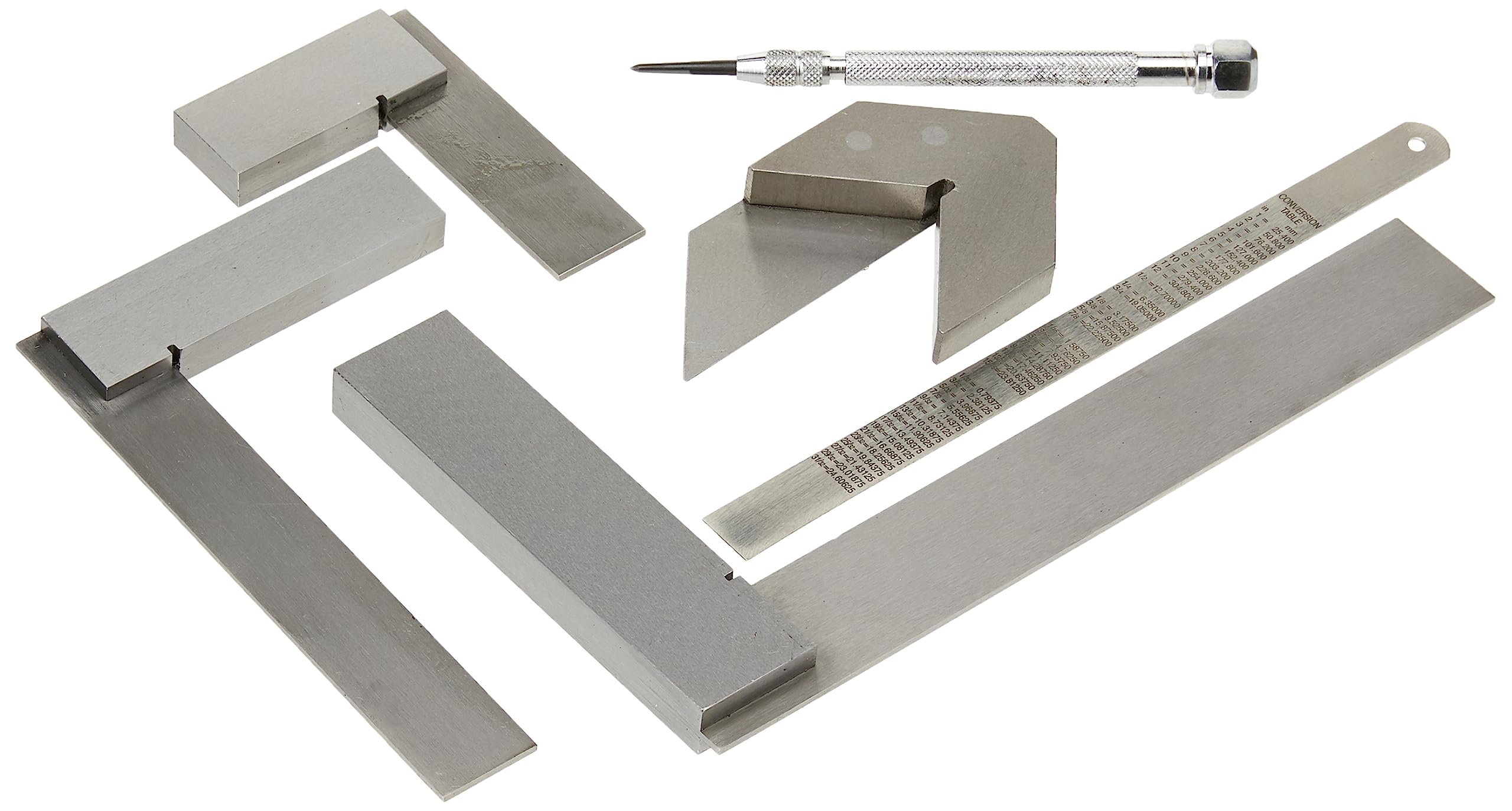 Faithfull FAIESMEASURE - Set de ingeniería para marcar y medir (6 piezas)