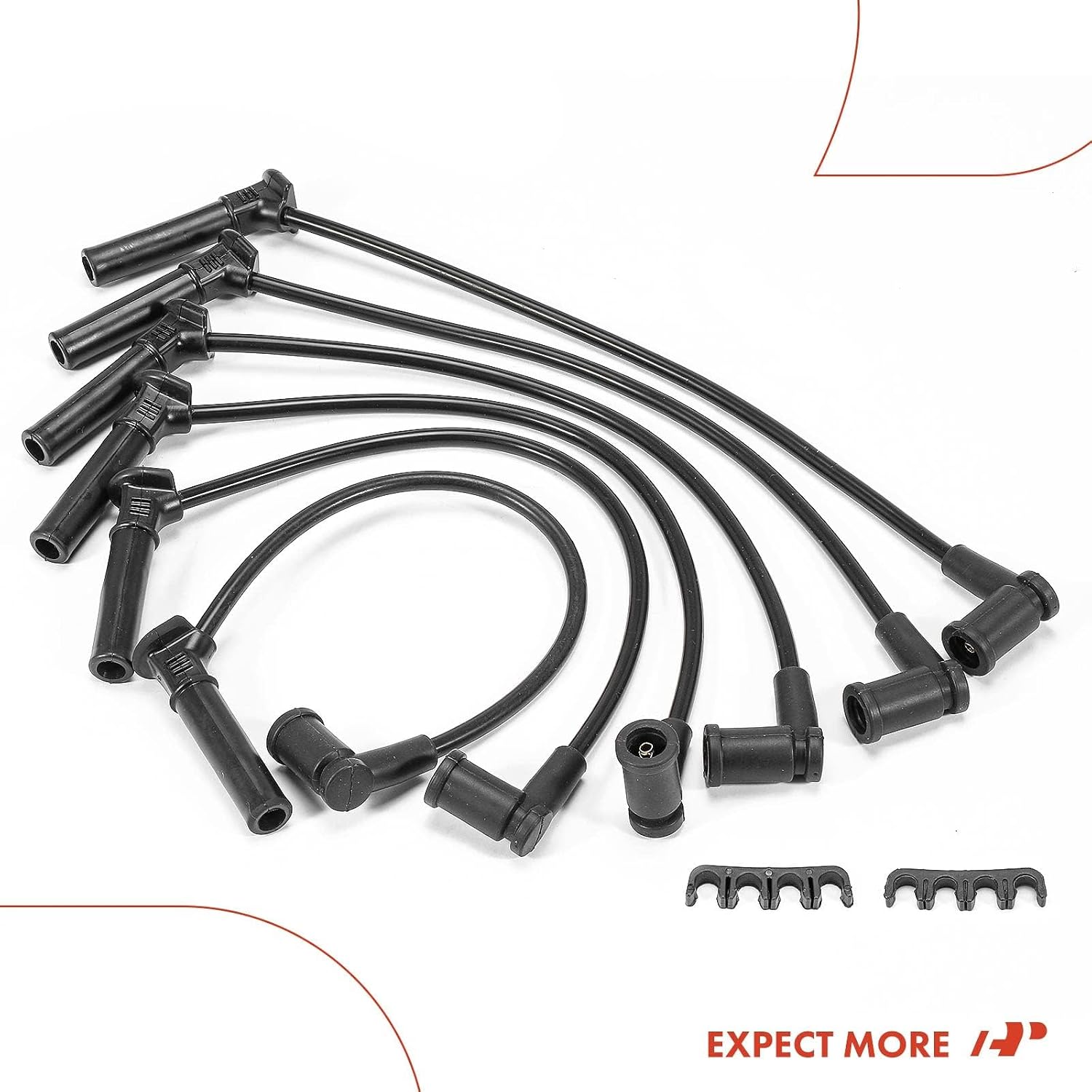 A-Premium Spark Plug Wire Compatible with Land Rover LR3 2005 2006 2007 2008 V6 4.0L, 6-PC Set