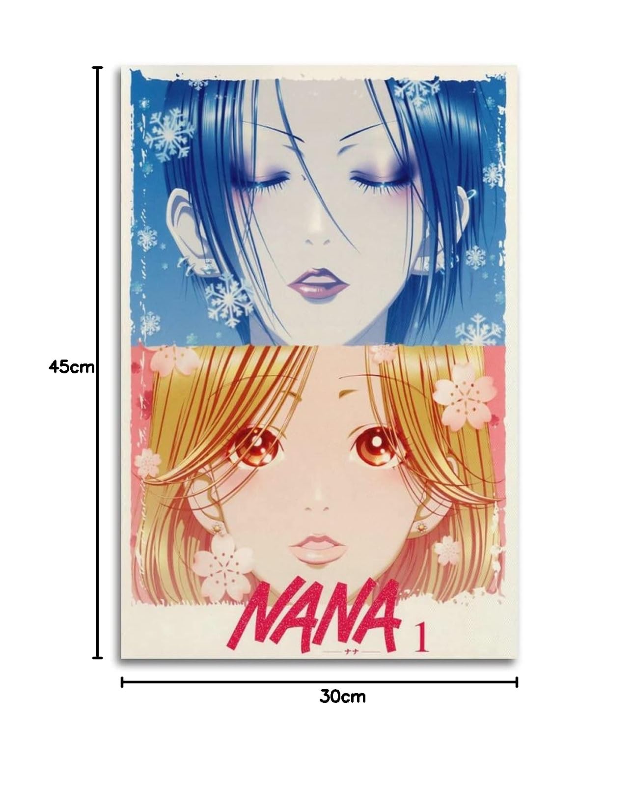Amazon.co.jp: SHAHU アニメ Nana ポスター 寝室用 美的 壁装飾
