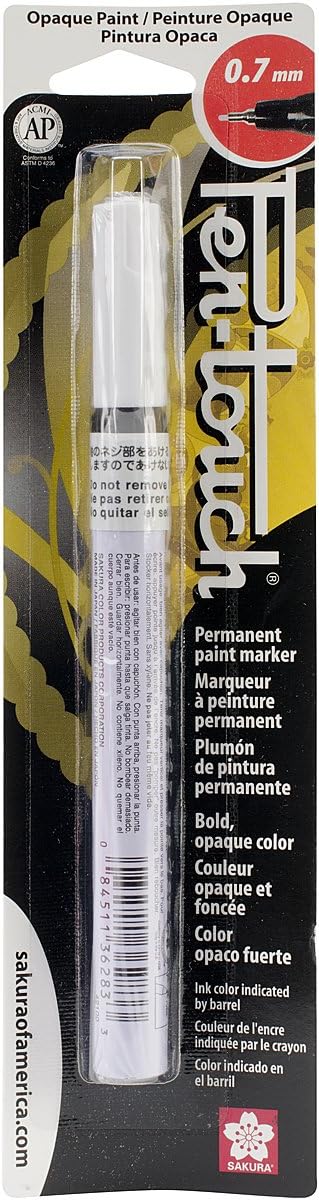 Pen-Touch Paint Marker Extra Fine Point .7Mm-White