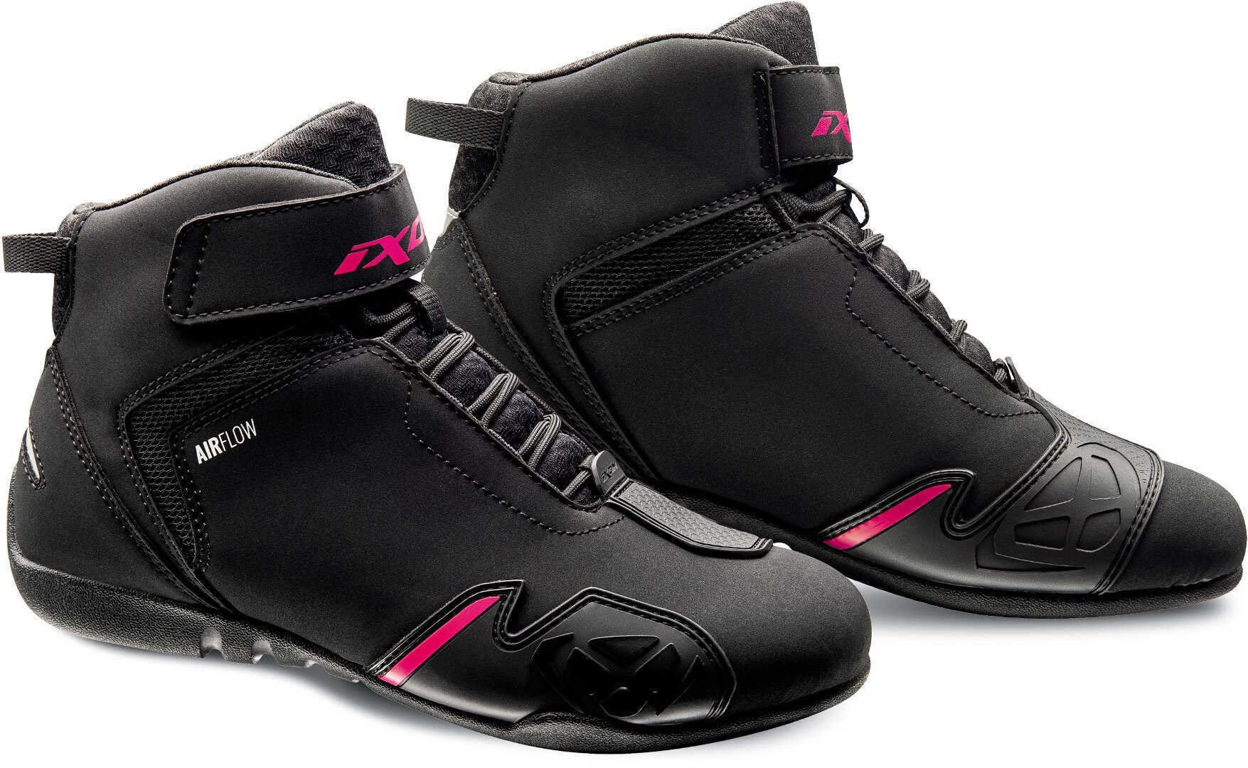 Ixon Gambler Scarpe Moto Donna (Black/Pink,37)