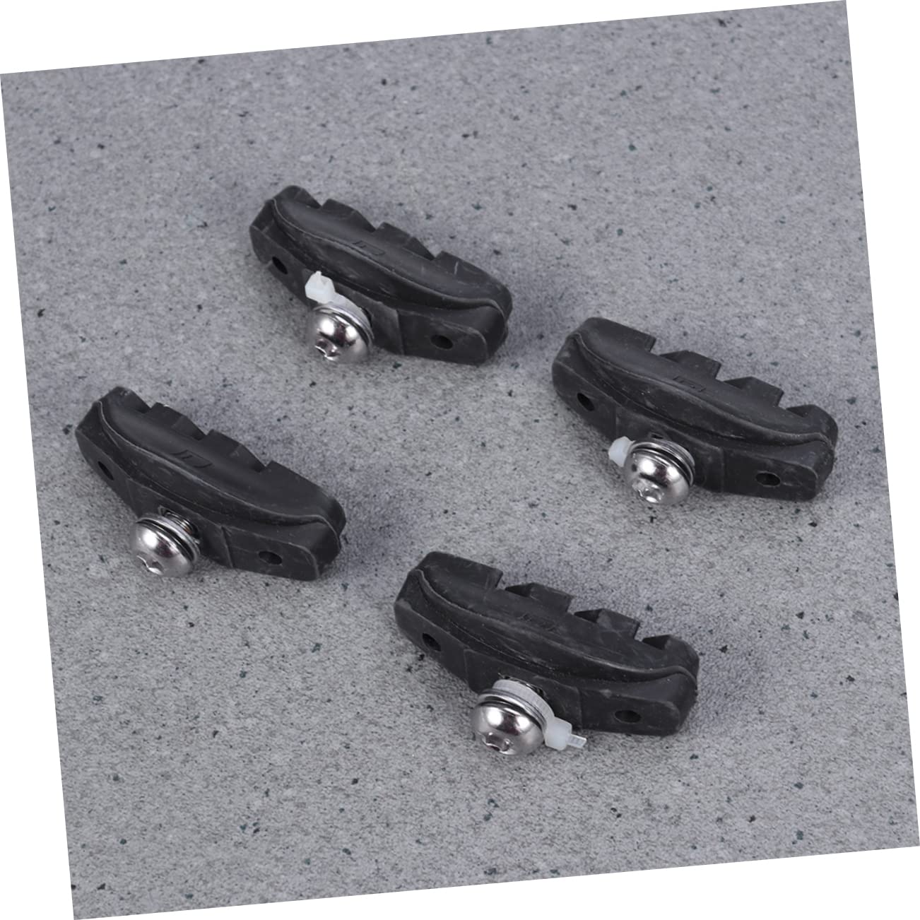 Sosoport Bremsbelagsatz Fahrradbremsbeläge Bremsbeläge Fahrrad Pads Teile Unterlage Fahrradbremse Bremsbeläge Für Fahrrad Bremsen Für Fahrräder Rennradbremsbeläge Schwarz