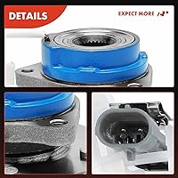 Vista 8 de A-Premium Cojinete de rueda trasera y conjunto de cubo con ABS y 5 lengüetas compatible con Chevrolet Corvette 1997-2008 y Cadillac XLR 2004-2008