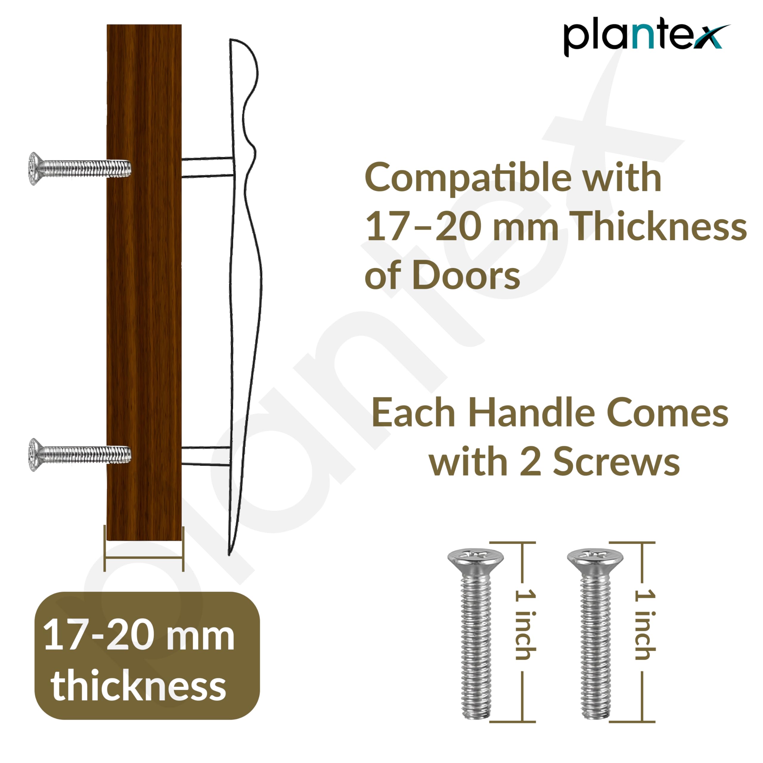 Brass Antique Cabinet Handles - Pack of 1 -4 Brass Antique Cabinet Handles - Pack of 1 -4
