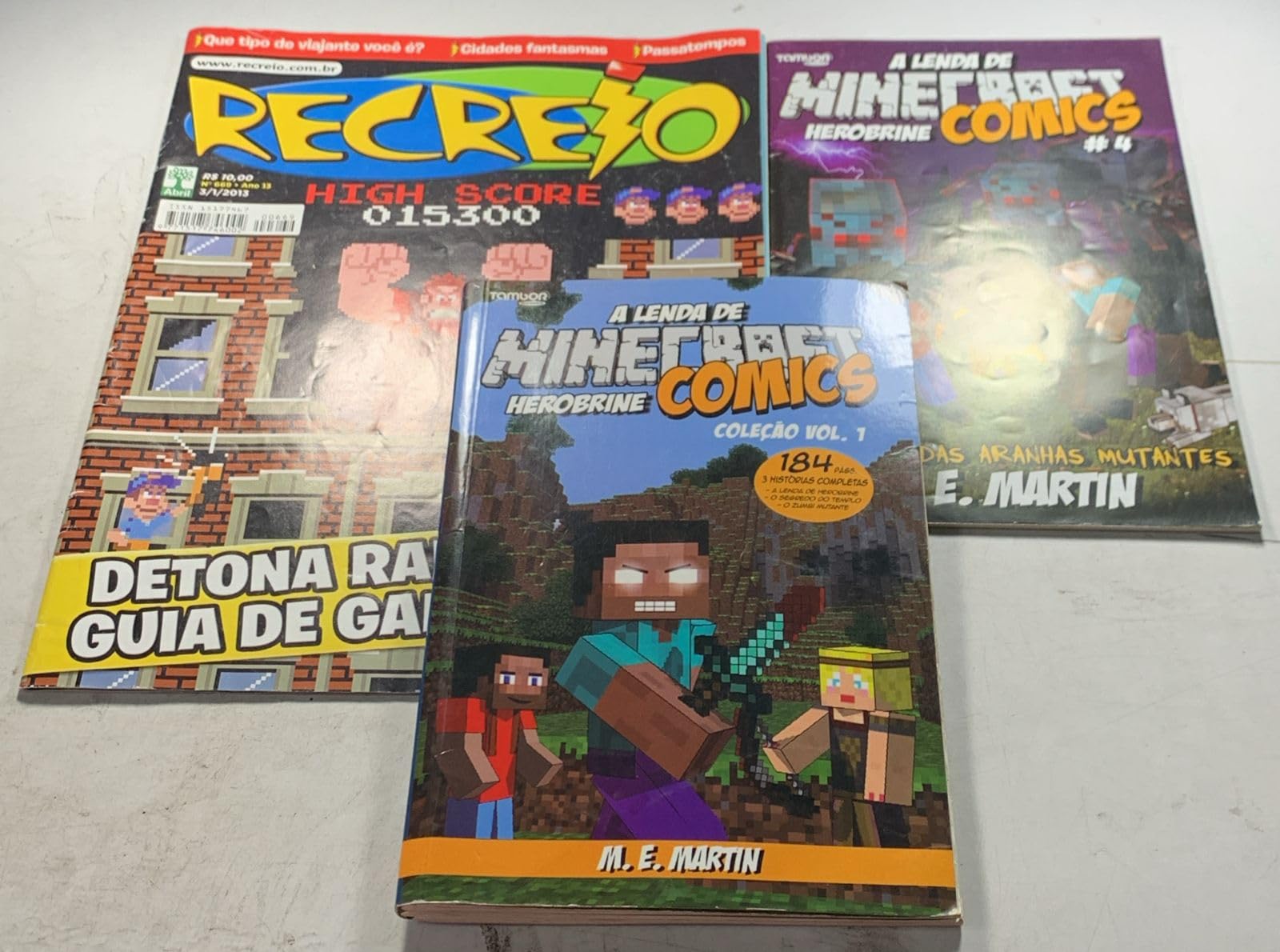 Coleção a Lenda de Herobrine - Número 1 | Amazon.com.br