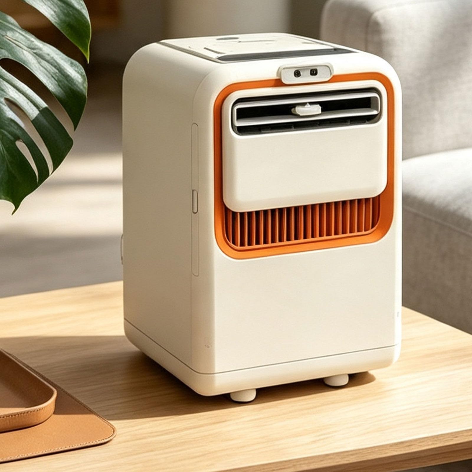 WACLMOTAKE Mobile Air Conditioner Low Noise Portable Air Conditioner, Upgraded Humidifying Mist Independent Dehumidification for Motorhome RV Tent Bedroom and Camping Use