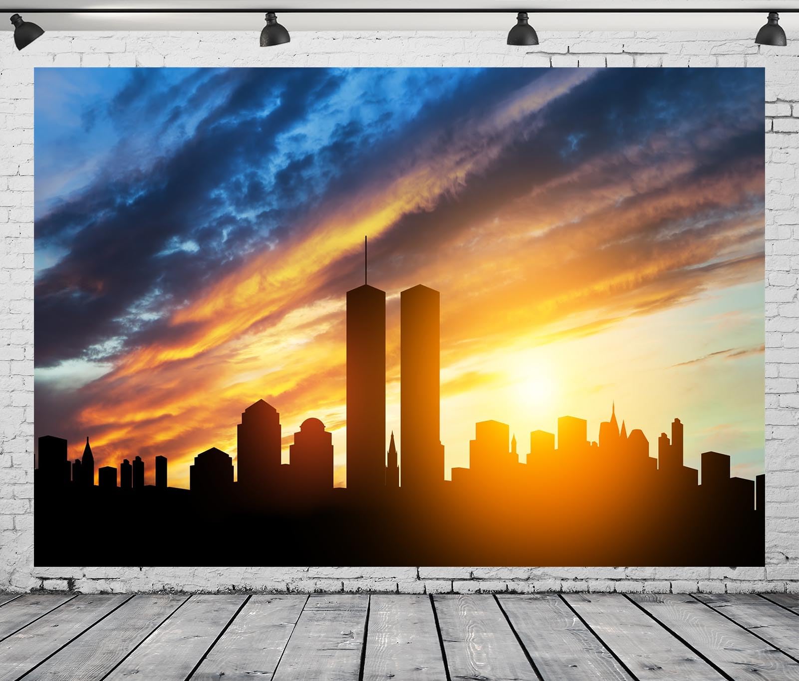 アンタイトルド・シティスケイプ (The Untitled Cityscape) Amazon.com : Loccor 10x8ft Fabric New York Skyline Backdrop Twin