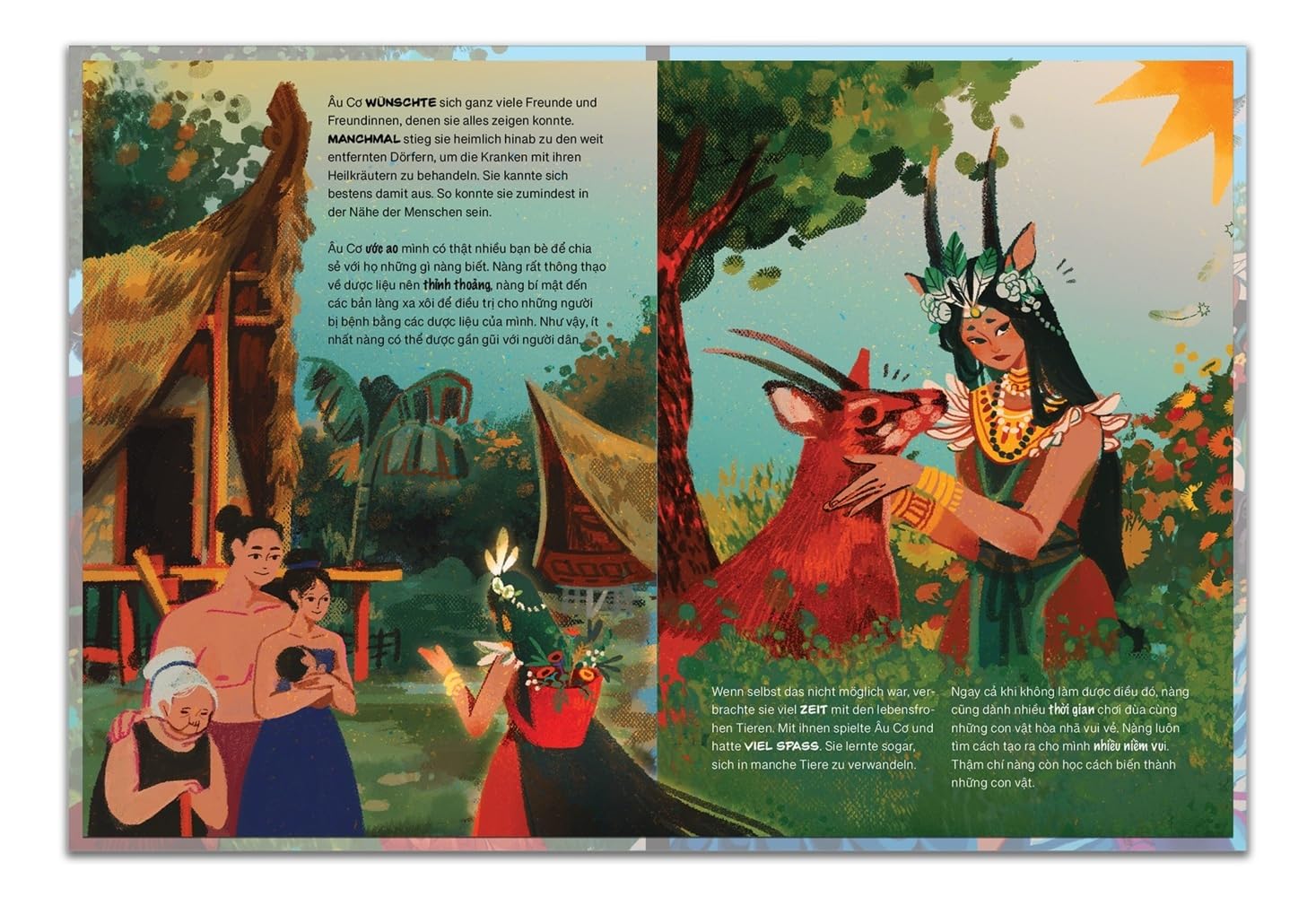 Das Land der Drachen und Feen - Đất nước con Rồng cháu Tiên: Zweisprachiges Kinderbuch Deutsch - Vietnamesisch Eine vietnamesische Legende - Mot ... Legende - M¿t truy¿n thuy¿t Vi¿t Nam