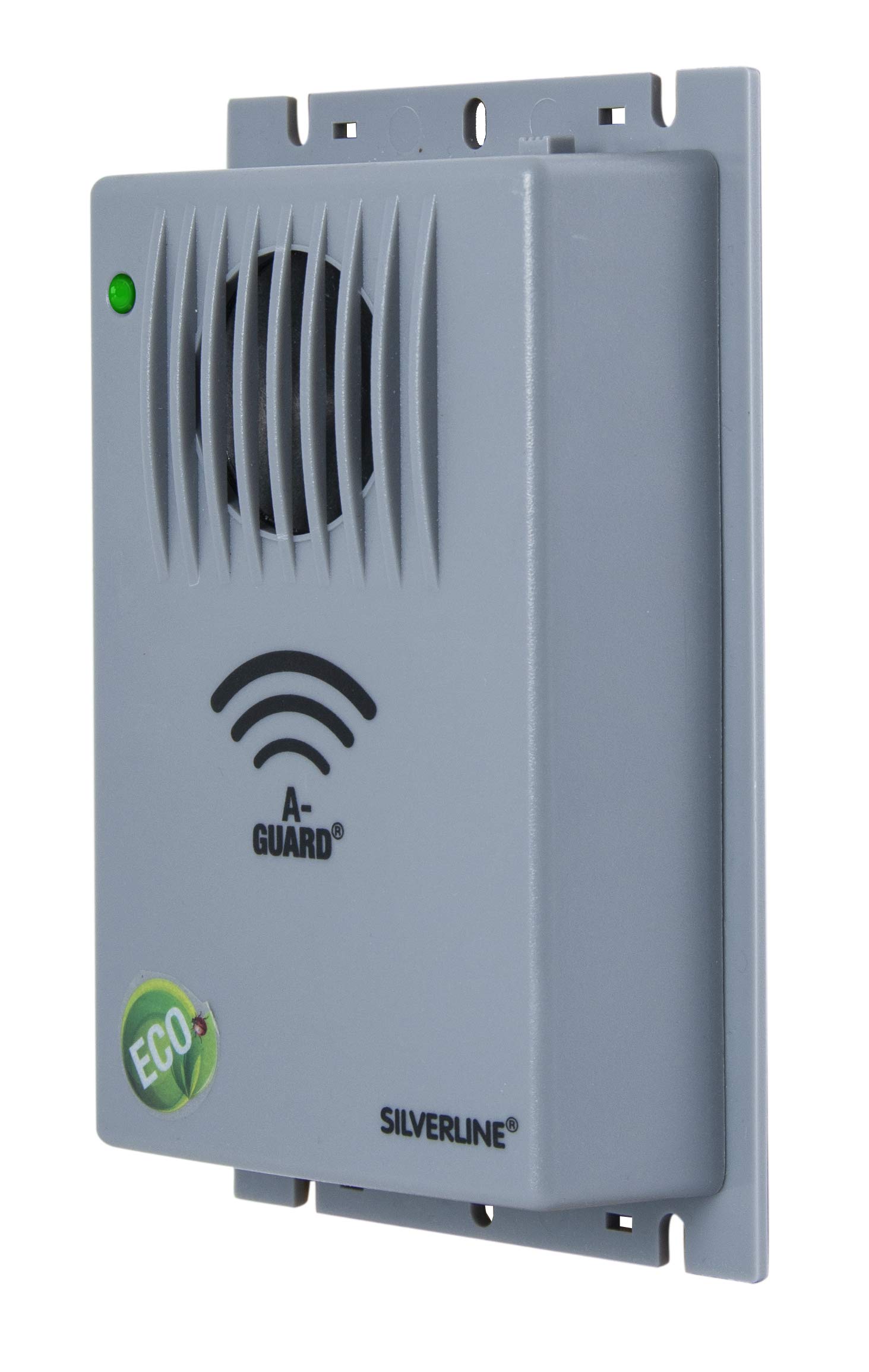 Silverline Ma50 - Dissuasore per Animali con ultrasuoni, Portata ca. 50 m², batterie necessarie