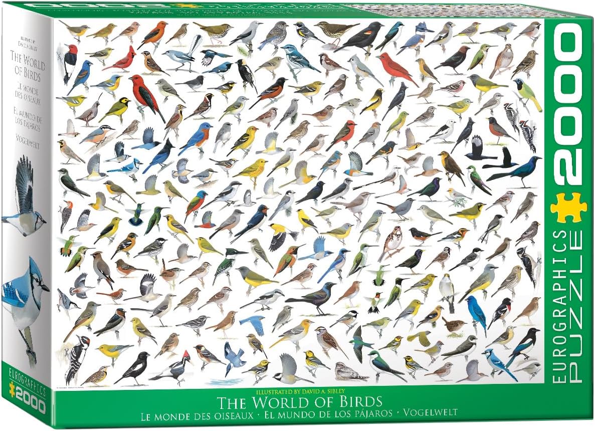 EuroGraphics The World of Birds (2000 Piece) Puzzle (8220-0821)
