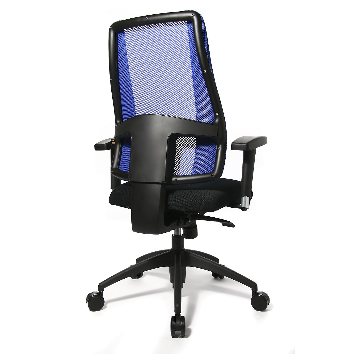 TOPSTAR Sedia girevole da ufficio Lady SITNESS Deluxe, con seduta high-tech, colore: nero/blu