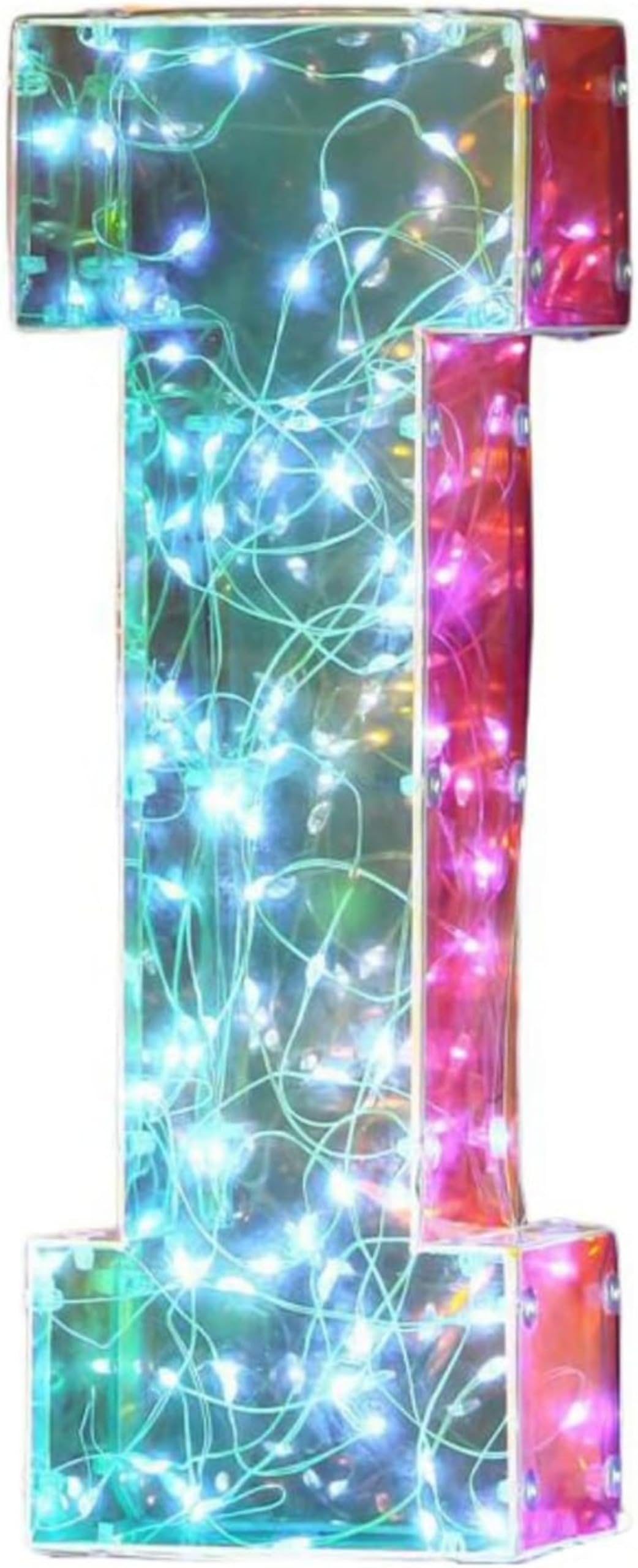 Jemnpela LED Marquee Letter Number Sign Lights Glitter Light Up Alphabet Figure Night Light for Birthday Party Wedding Home Bar Holiday Wall Decoration