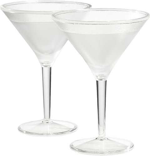 Prodyne Iced Martini blanco hueso 2 unidades paquete de 1