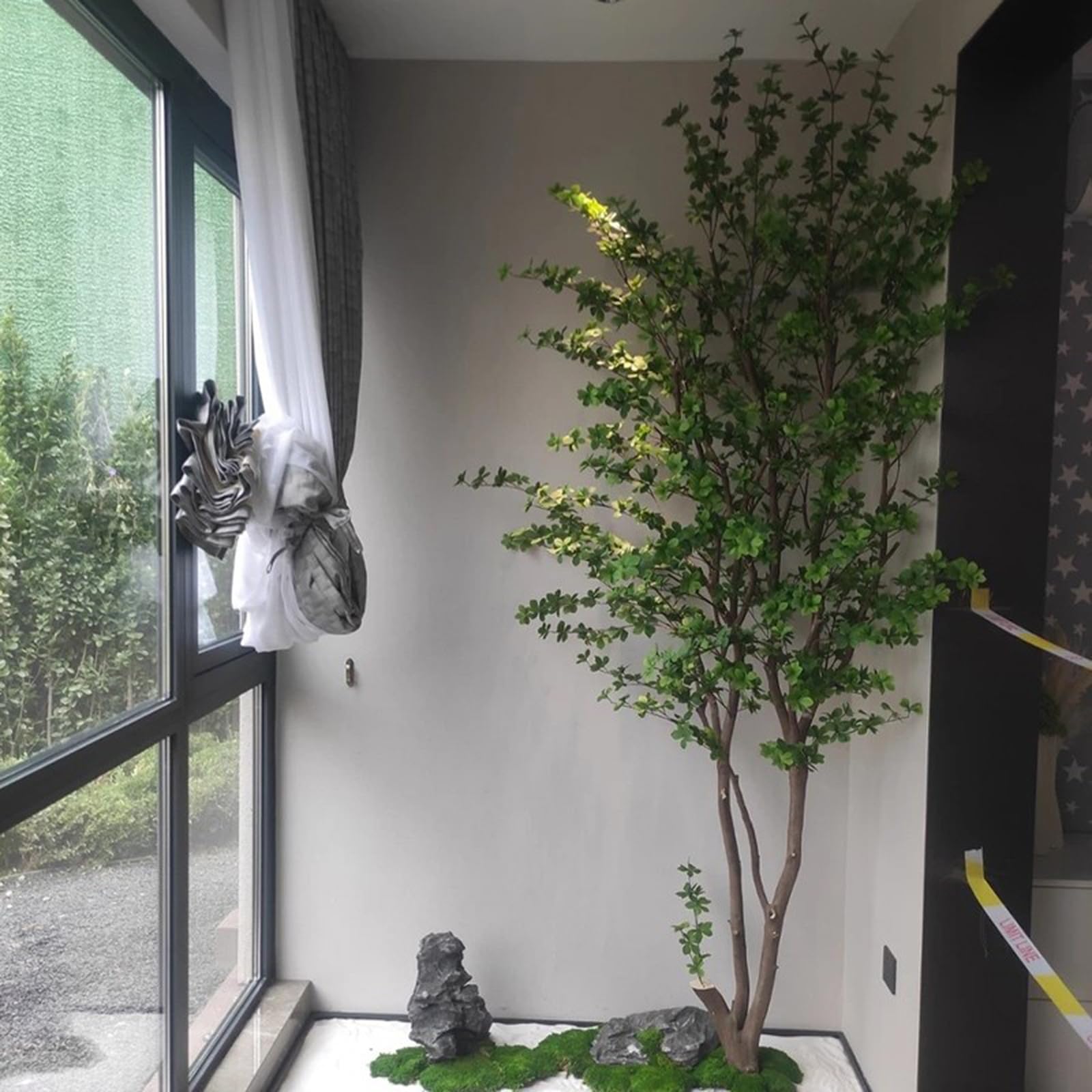 Horse Drunken Wood Fake Plant, Artificial Horse Drunken Wood Plants, Horse Drunken Wood Faux Trees Decor for Indoor Or Outdoor Home Decoration Simulation Trees H 3M/9.8FT