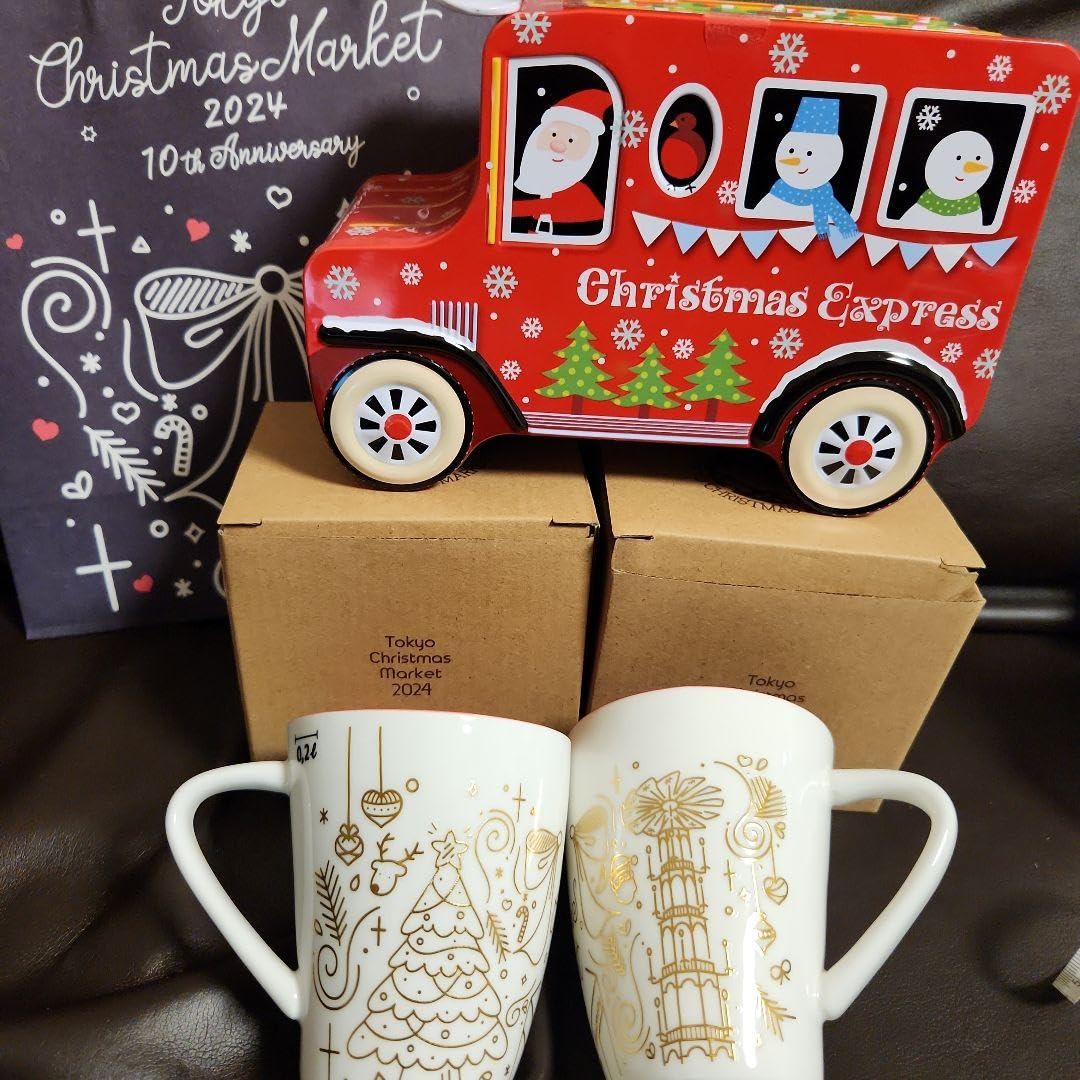 Amazon.co.jp: 東京クリスマスマーケット2024 マグカップ 2個セット と