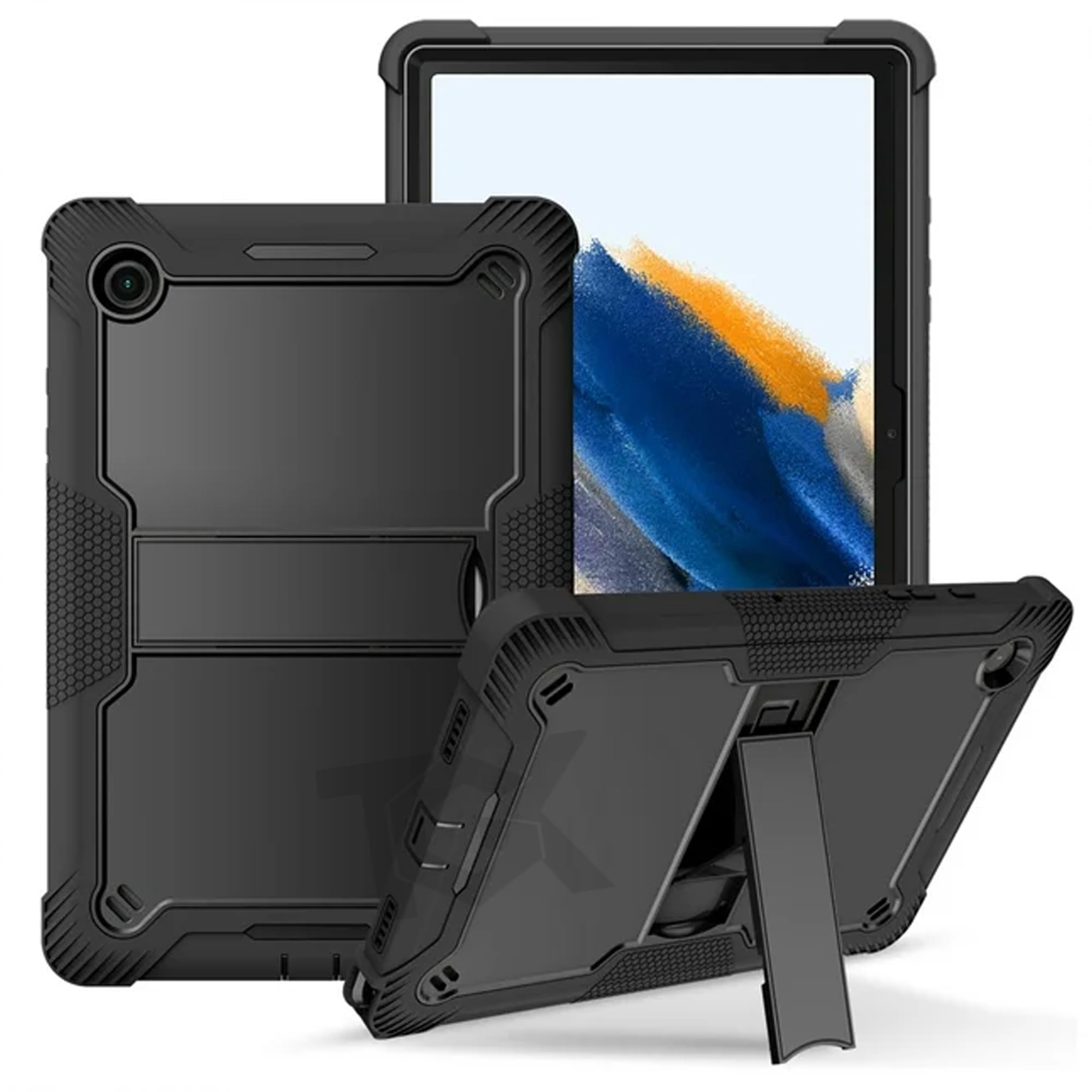 TGK Slim Heavy Duty Shockproof Protection Kickstand Hybrid Case Cover for Samsung Galaxy Tab A8 10.5 inch Black (B0CR7XNRXW) Amazon Price History, Amazon Price Tracker