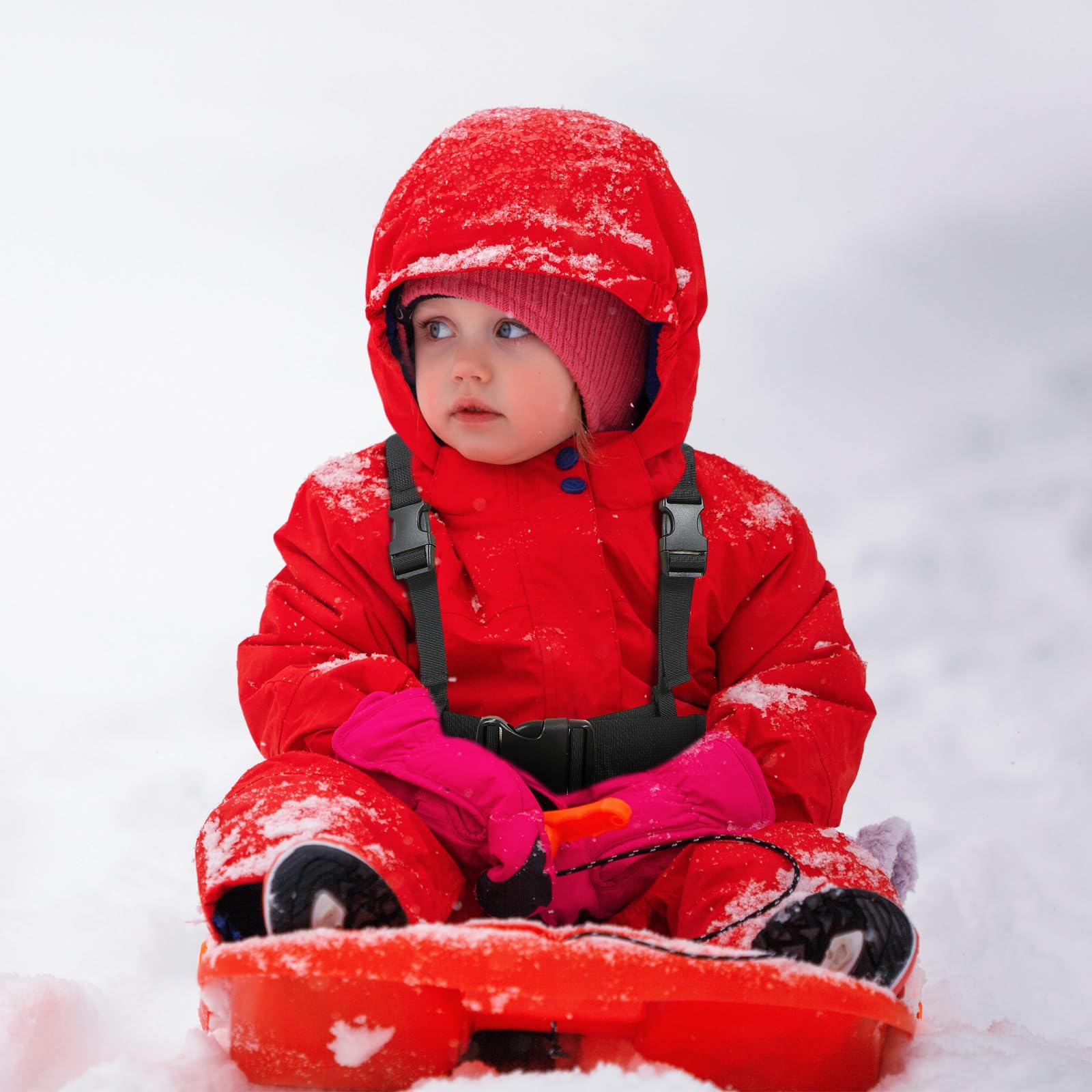 Harnais de Ski et Patinage Garçon Fille Ceinture Anti-chute Ajustable Sangle Équilibre pour Garçon et Fille