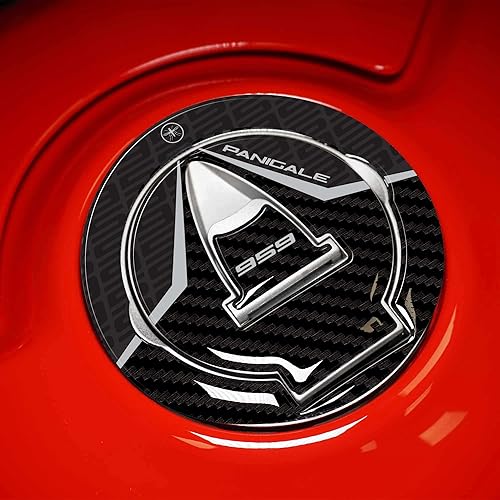 Labelbike - 3D Sticker Motorcycle Tank Cap Protection Compatible with Ducati Panigale 959 2016-2019