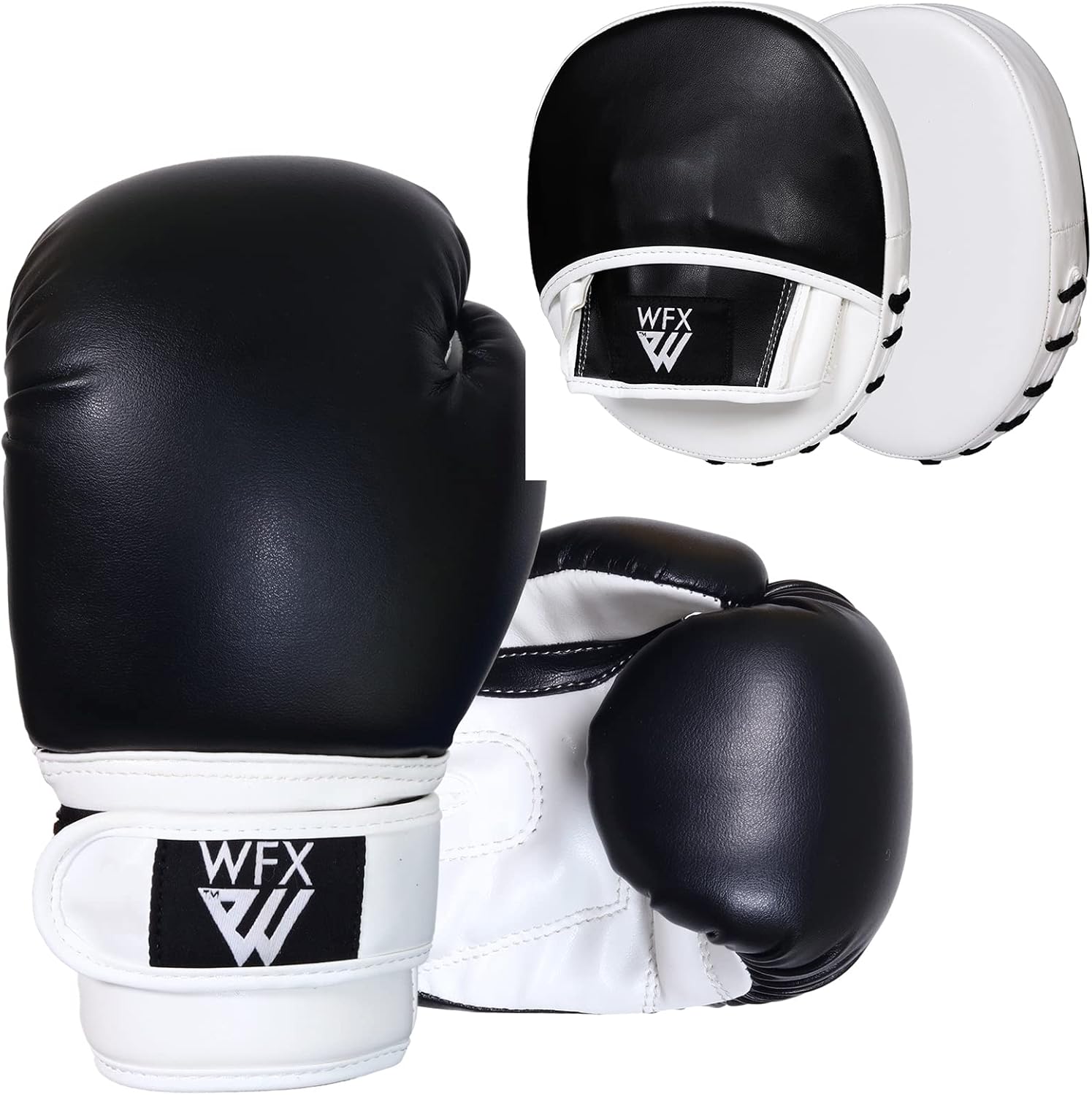 WFX Kids Boxing Gloves and Pads Set, Youth Hook and Jab Target Focus
