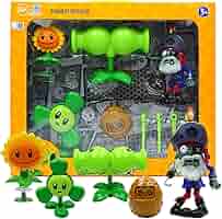 Plants vs. Zombies プランツ vs. ゾンビーズ　フィギュア Amazon.co.jp: QQWAWO プランツVSゾンビのおもちゃ ドクターゾン