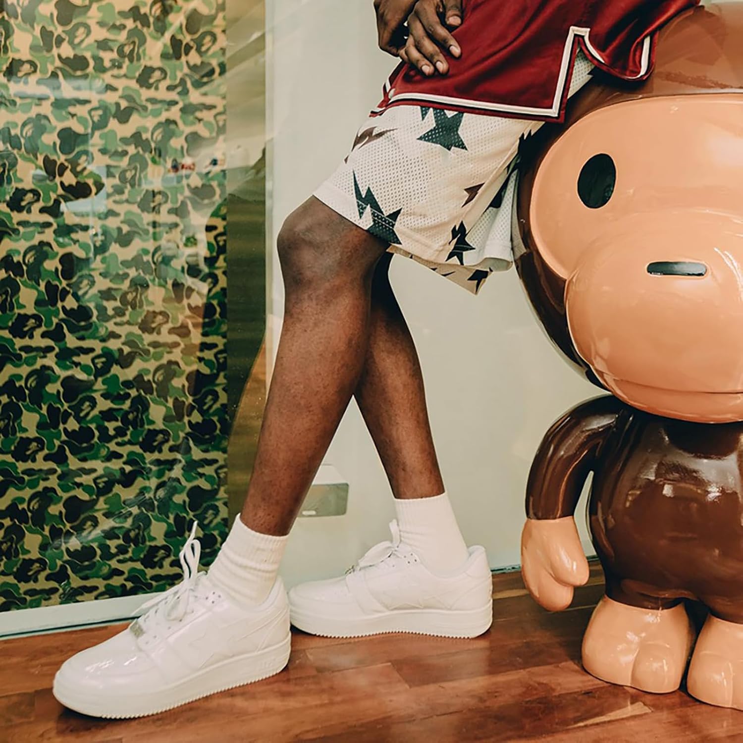 UNRDSSR Men's Basketball Shorts Prints Graphic Mesh Breathable Running Athletic Shorts Quick-Dry Workout for Sports - Image 4