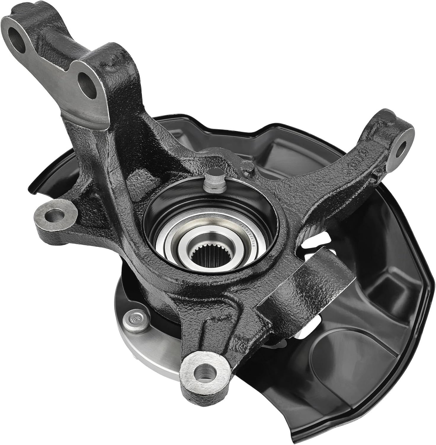 JLEO 698-398 Front Right Passenger Side Steering Knuckle with Wheel Hub Assembly Replacement for Toyota Camry 2004 2005 2006 (2.4L; Vehicle Built in USA) Suspension Kit