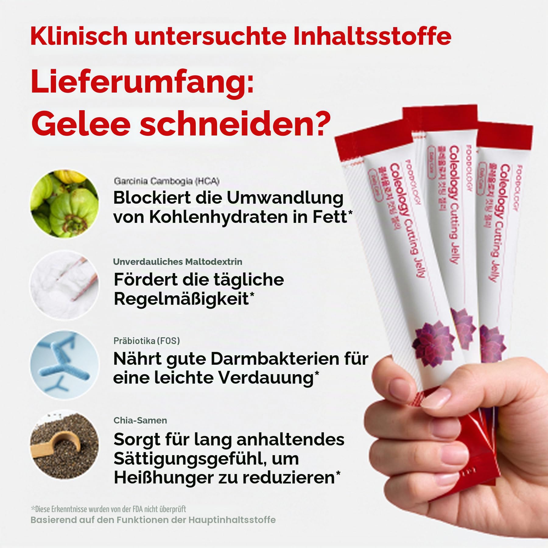 FOODOLOGY Coleology Schneiden Gelee