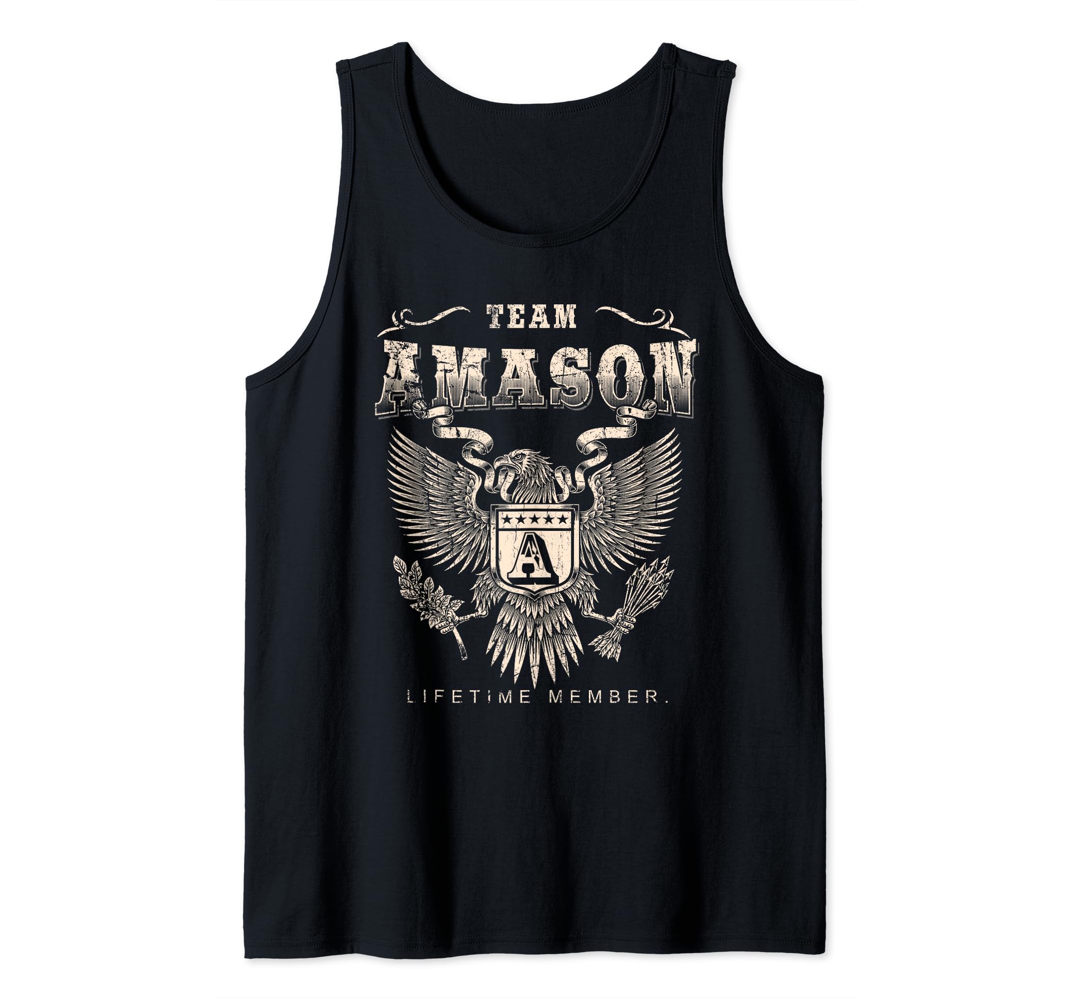 Team Amason Lifetime Member - Amason Name Tank Top