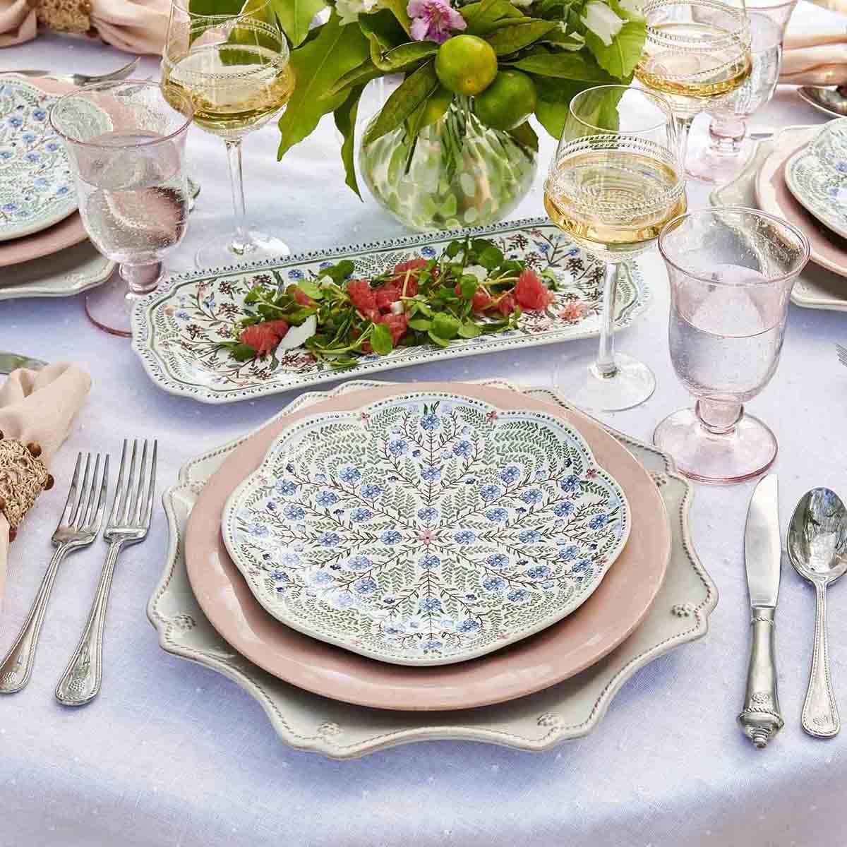 Amazon.com: Juliska Villa Seville 15” Hostess Tray - Chambray