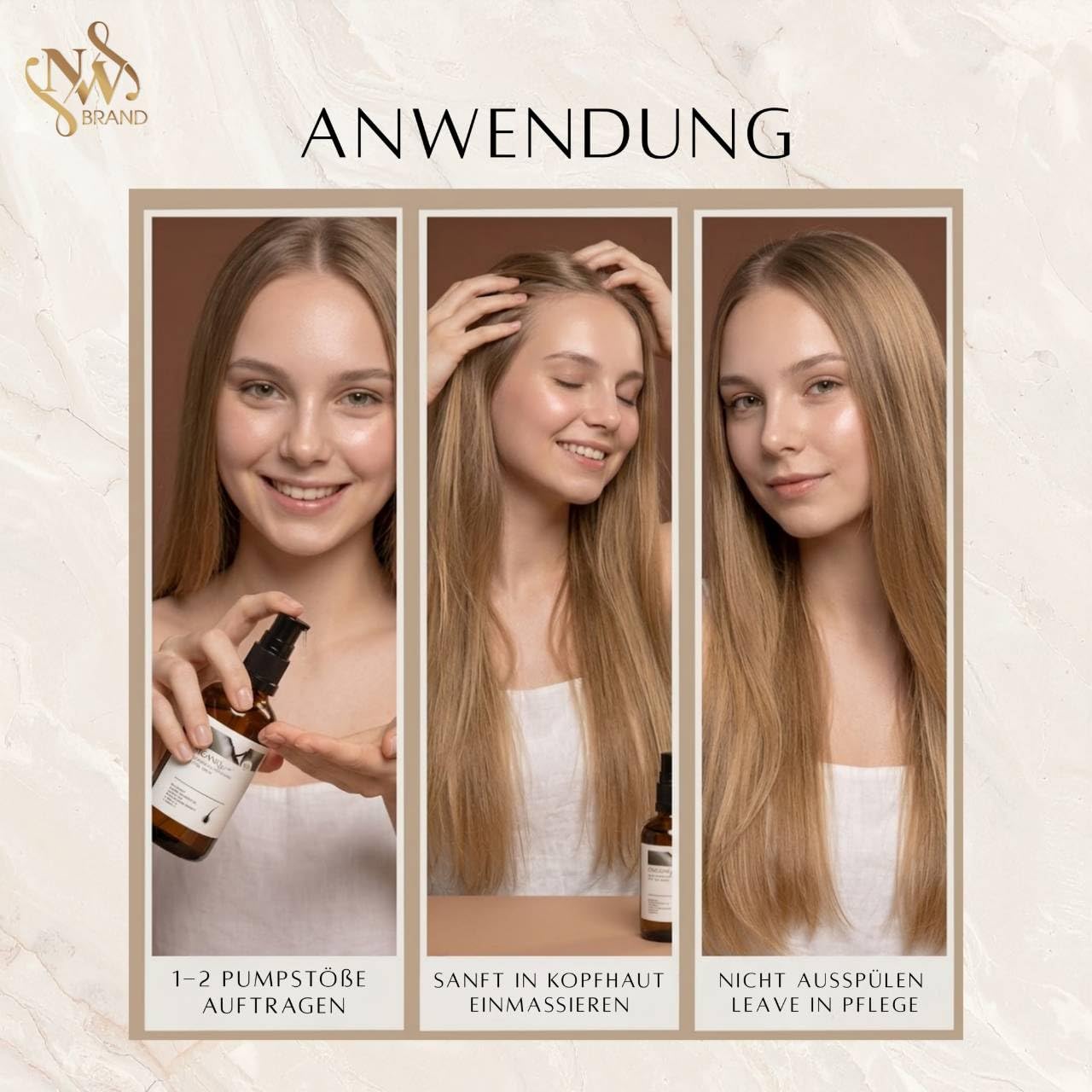 Hair Growth Serum | mit Capixyl Hair Loss Serum | für Haarwachstum 3 x 50 ml