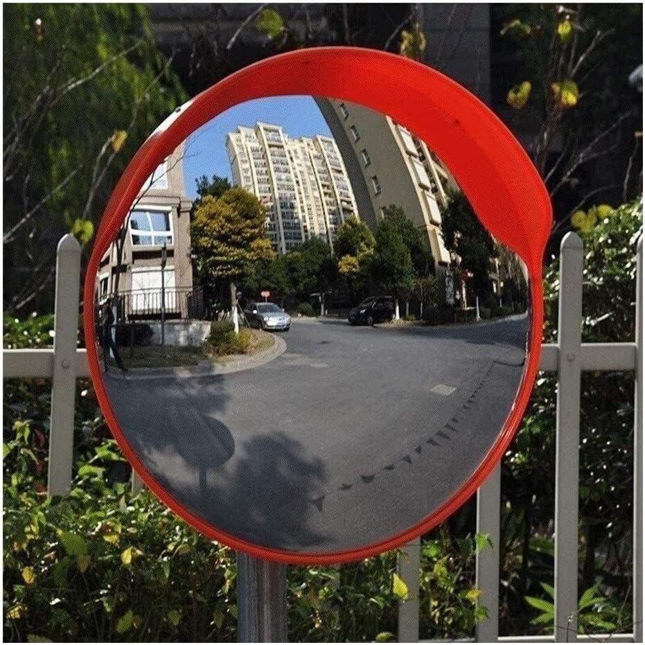 Espejo retrovisor gran angular de 80cm para observación de curvas y señales de coche