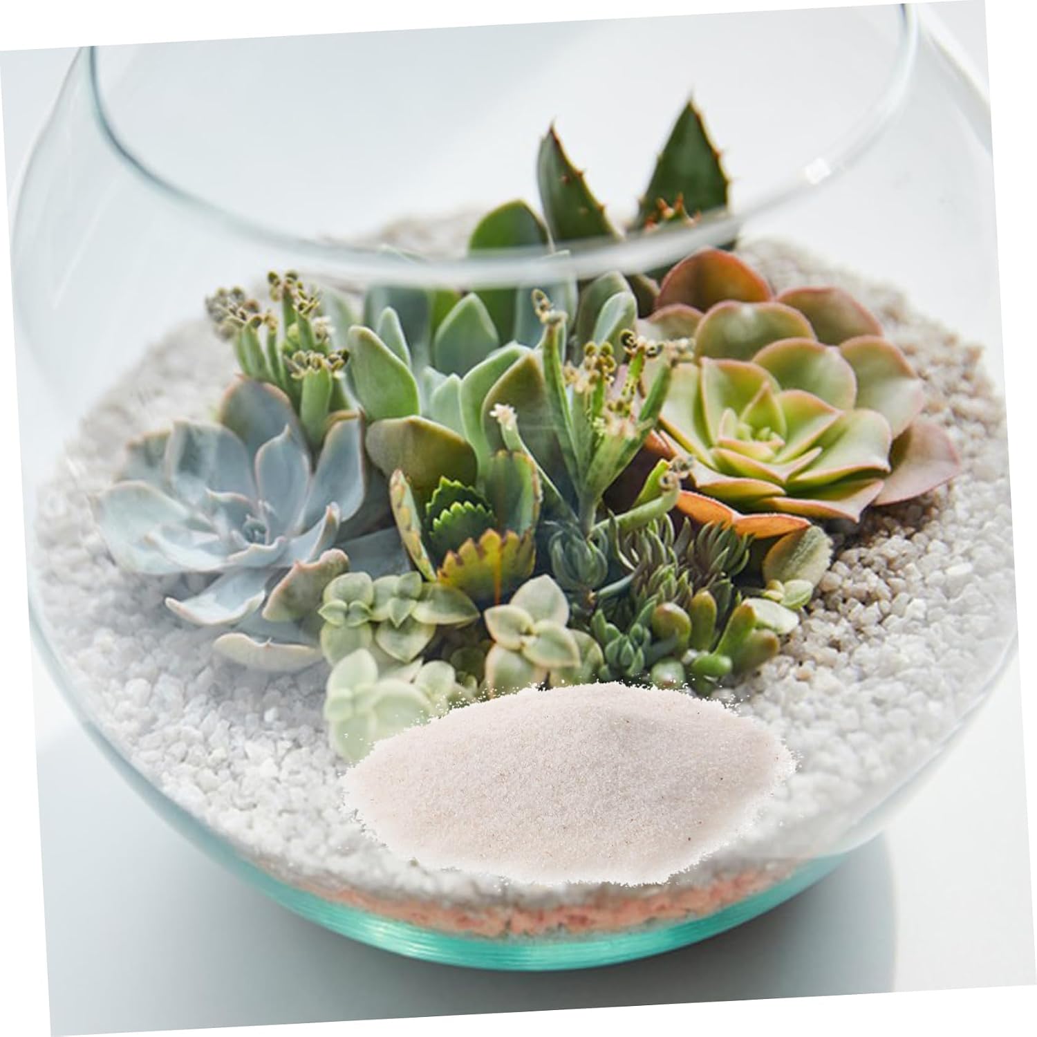 ORFOFE 1bag Aquarium Decorative Stones for Fish Tank Garden Planter Natural Polished Gravel for Lawn Walkways Fountains and Craft Projects Safe for