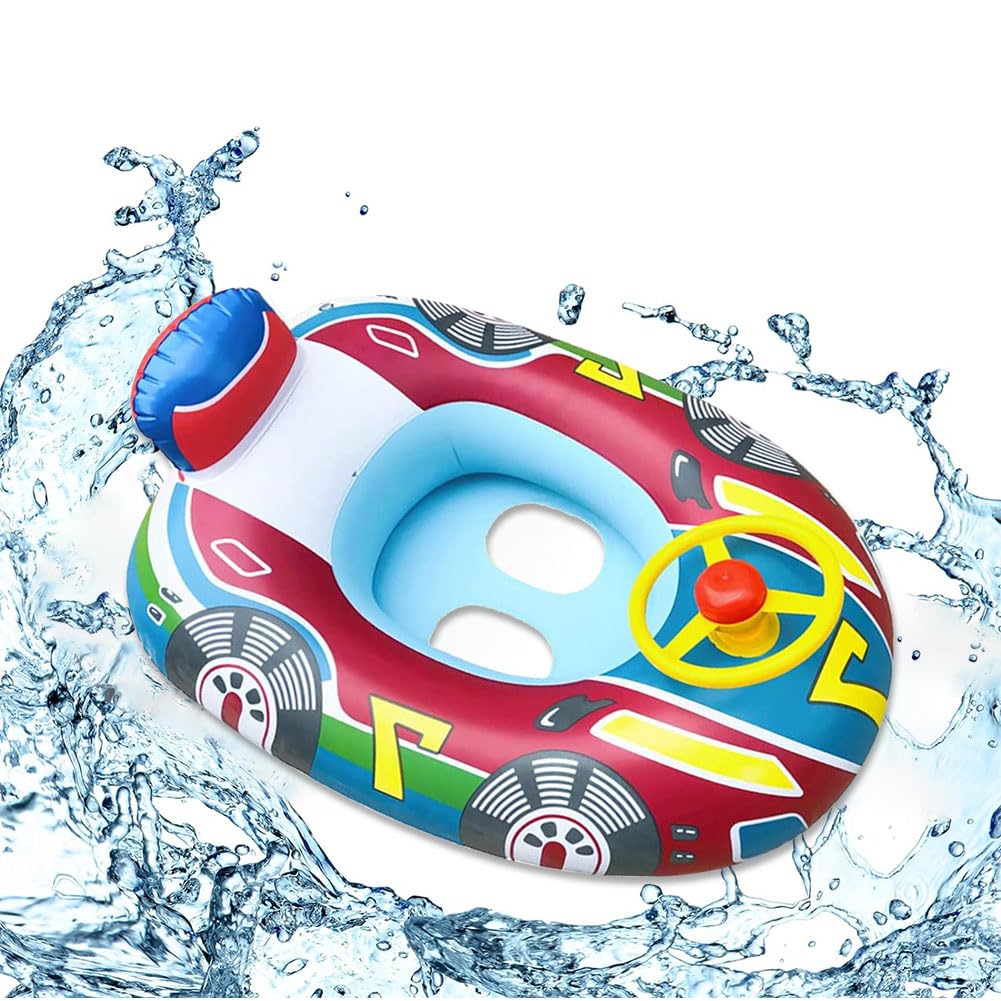 HGFDKOU Anillo de Natación Inflable para Niños, Flotador de Piscina Inflable para Playa Natación Aire Libre Verano