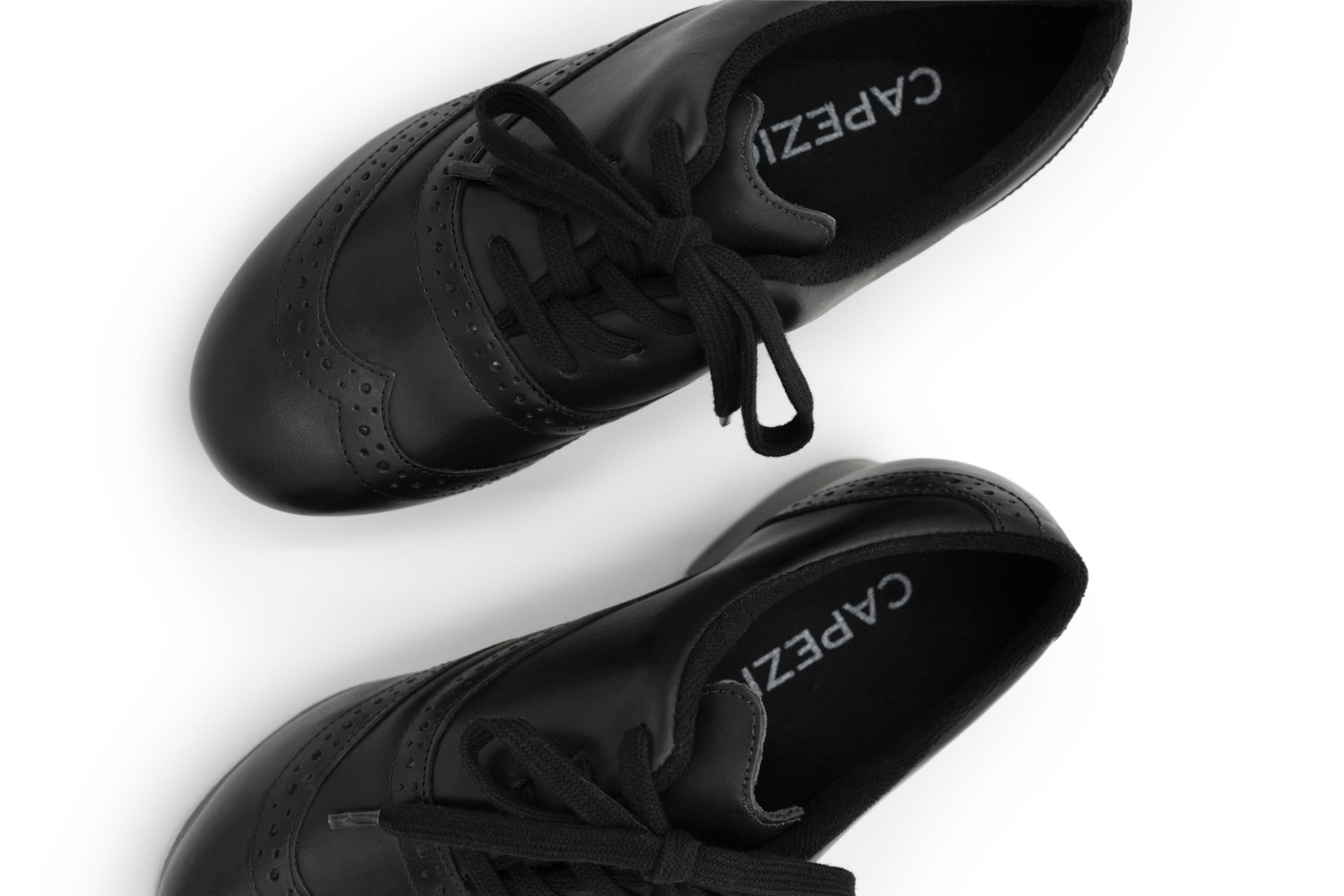 Capezio Roxy Tap Shoe, Nero, 9 m
