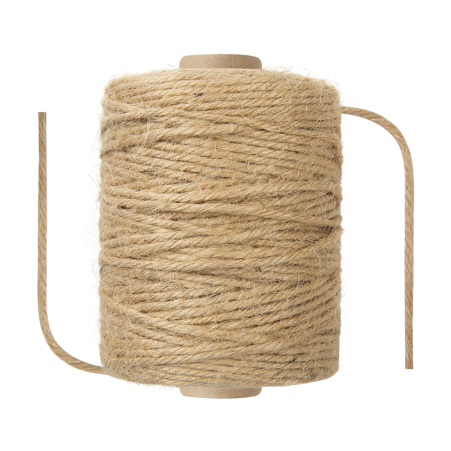 NorthPada Juteschnur 3 mm x 100 Meter, Hanfseil Sisal Kordelband für Garten, Pflanz, Kunsthandwerk, Paket, Bindung, Katzenkratzer