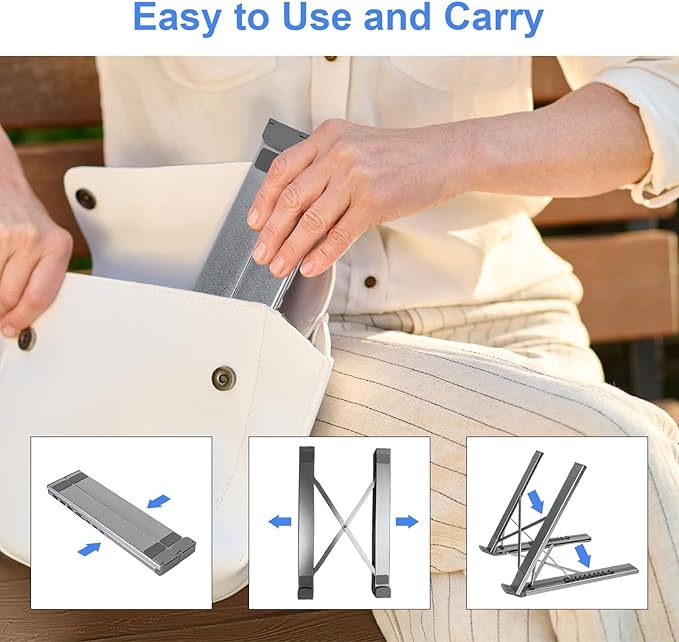 Hub USB C 8 en 1 Micpointik con HDMI 4K, 2 USB 3.0, PD 100W, Soporte miniatura 4