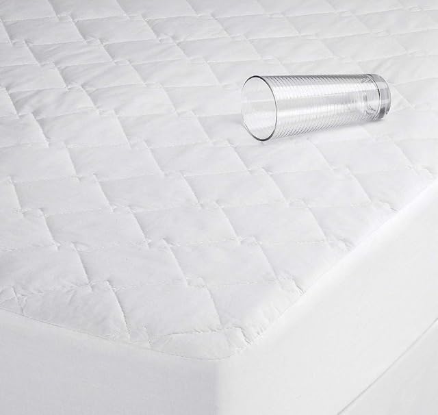 Comfy Nights Microfibre Quilted Waterproof Mattress Protector Non Allergenic Fully Fitted (Single)
