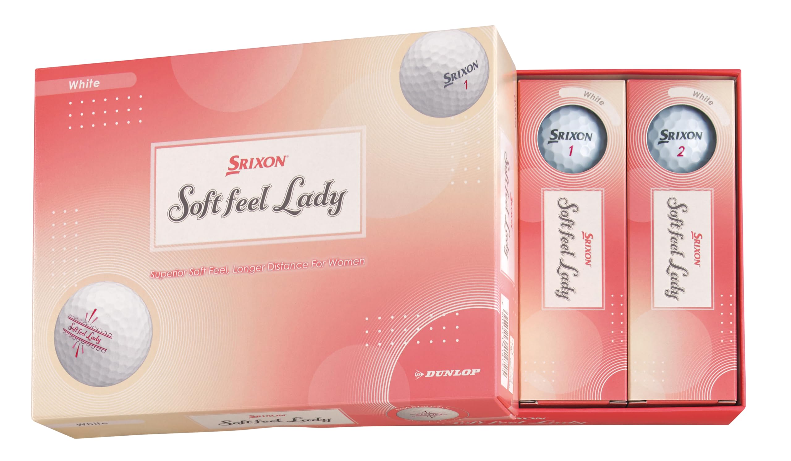 【新品】Srixon Soft Feel Lady ゴルフボール 3ダース SRIXON ダンロップ スリクソン SOFT FEEL LADY ソフトフィール