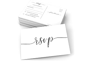 321Done RSVP Postcards: A Stellar Choice for Effortless Responses!