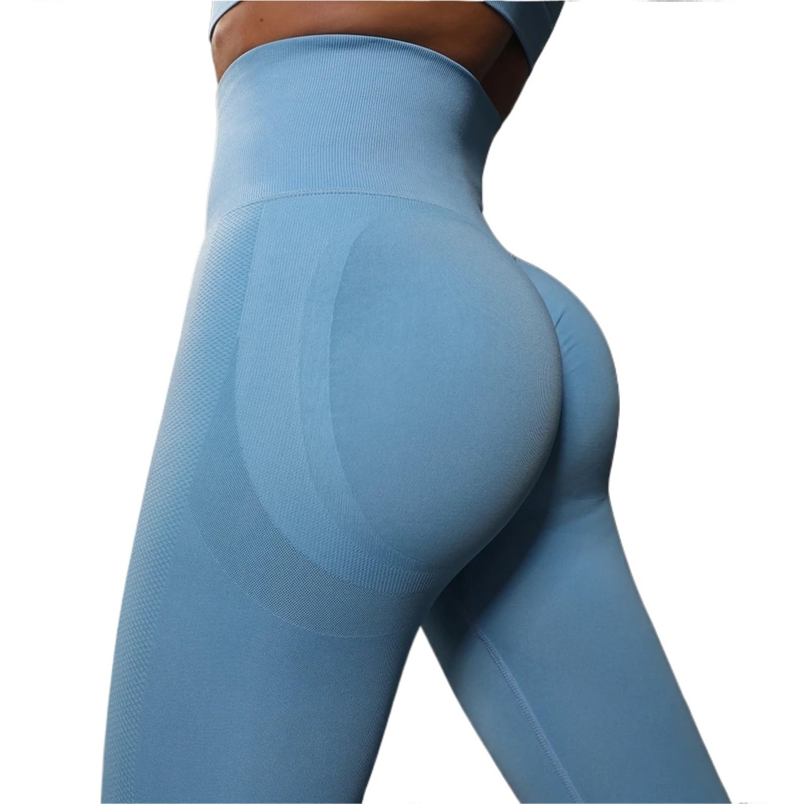 Damskie legginsy do jogi biodra podnoszenie siłowni bezszwowe spodnie sportowe wysoka talia fitness bańka pośladki trening bieganie