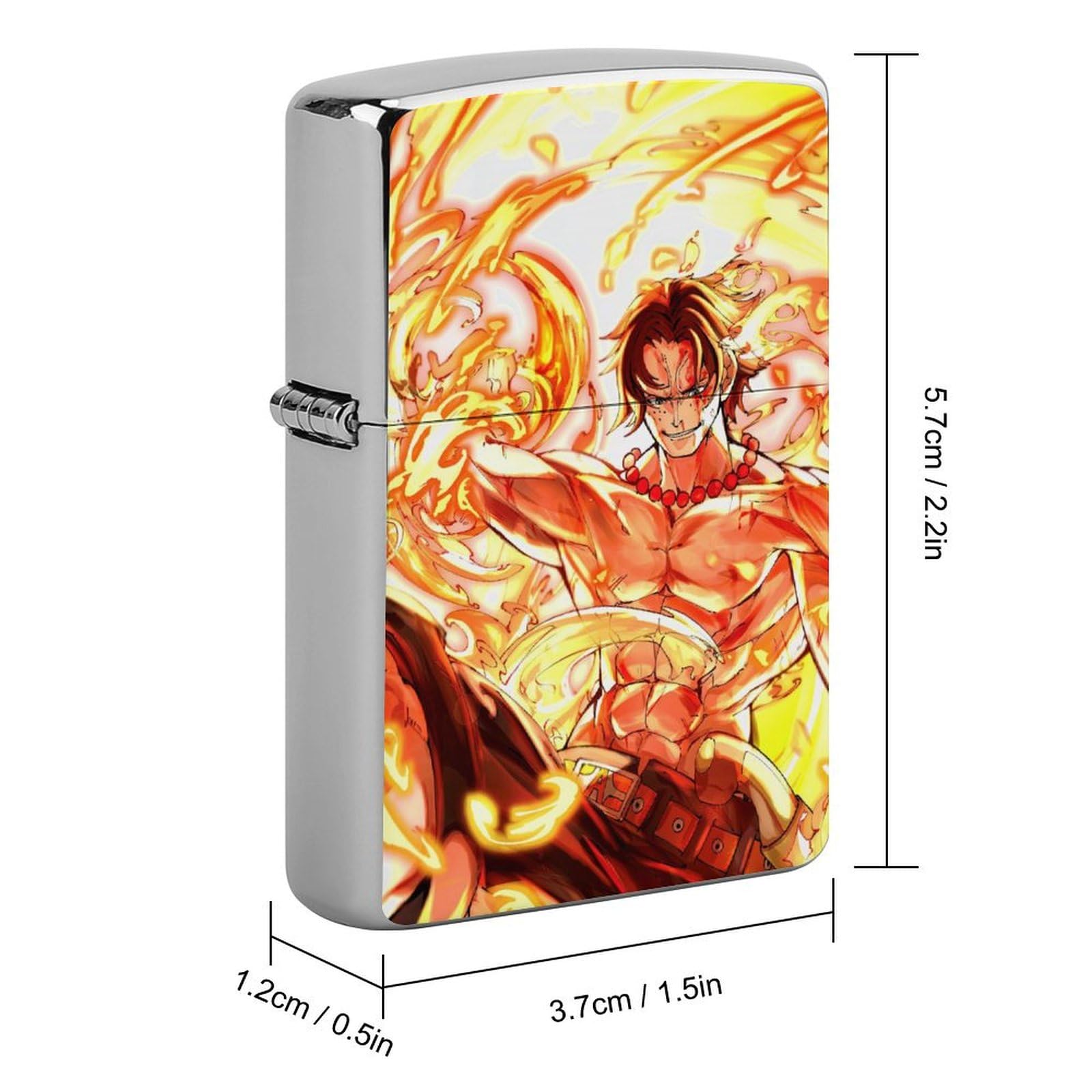 Amazon.co.jp: ライターケース ワンピース エース 火拳 ONE